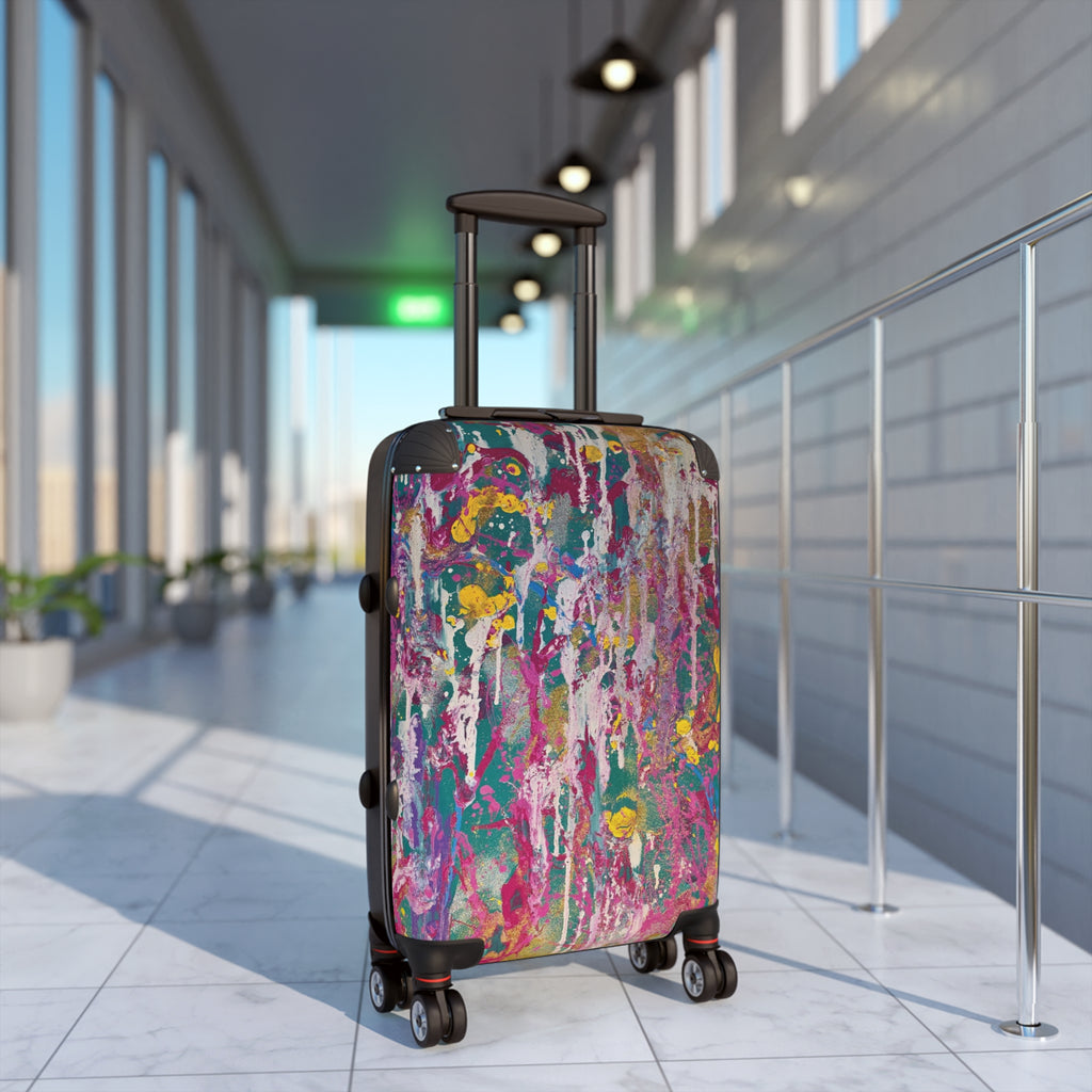 Contemporary Art  Suitcase | Sunlight Through the Weeping Willows