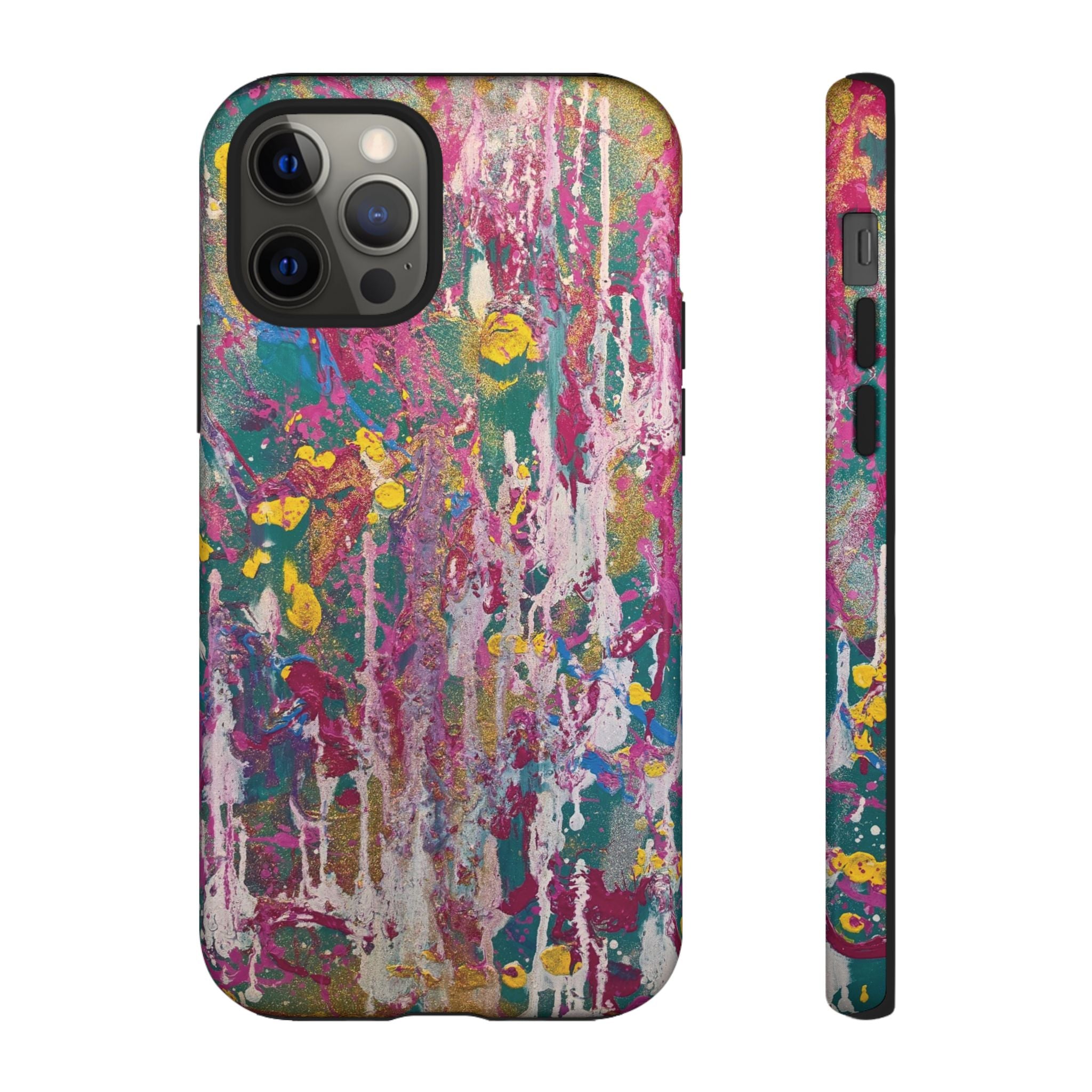 Contemporary Art Tough iPhone Case | Sunlight Through the Weeping Willows