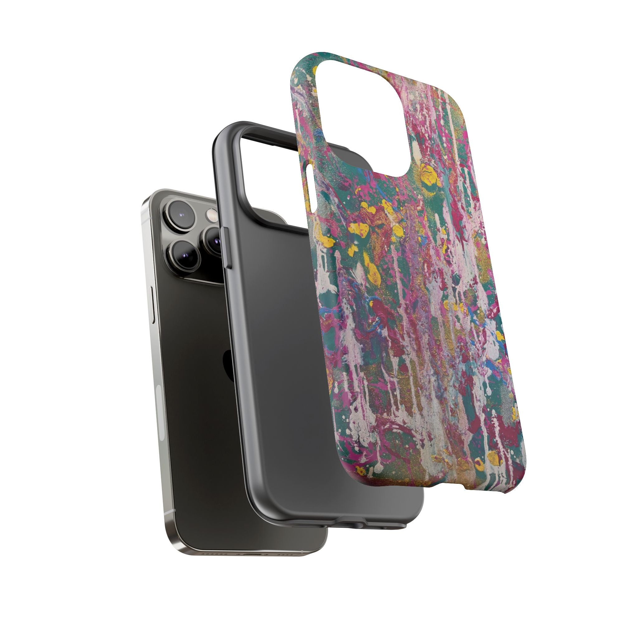 Contemporary Art Tough iPhone Case | Sunlight Through the Weeping Willows