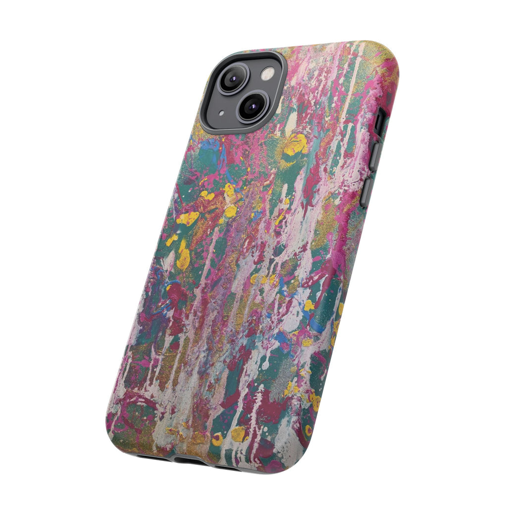 Contemporary Art Tough iPhone Case | Sunlight Through the Weeping Willows