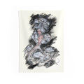 Fashion Illustration Wall Tapestry — Elegant Ballerina Sketch Art