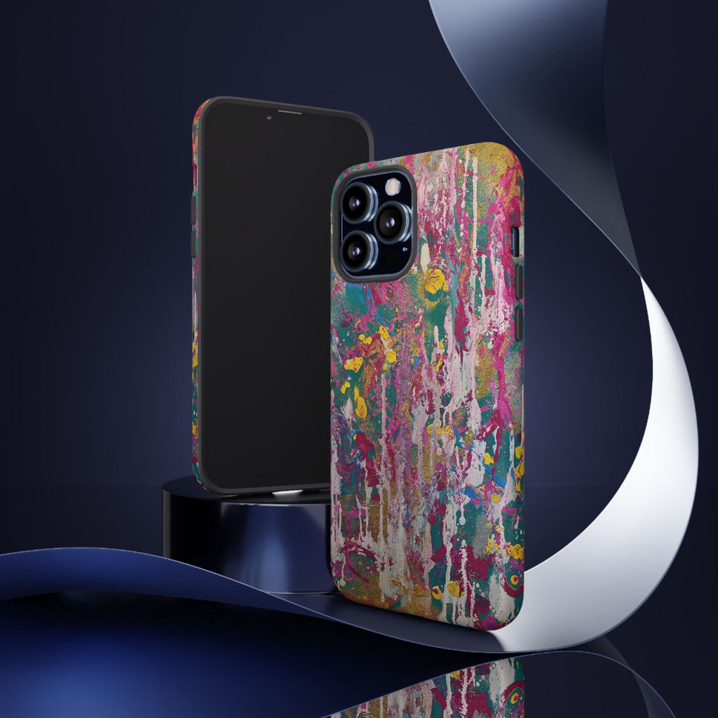 Contemporary Art Tough iPhone Case | Sunlight Through the Weeping Willows