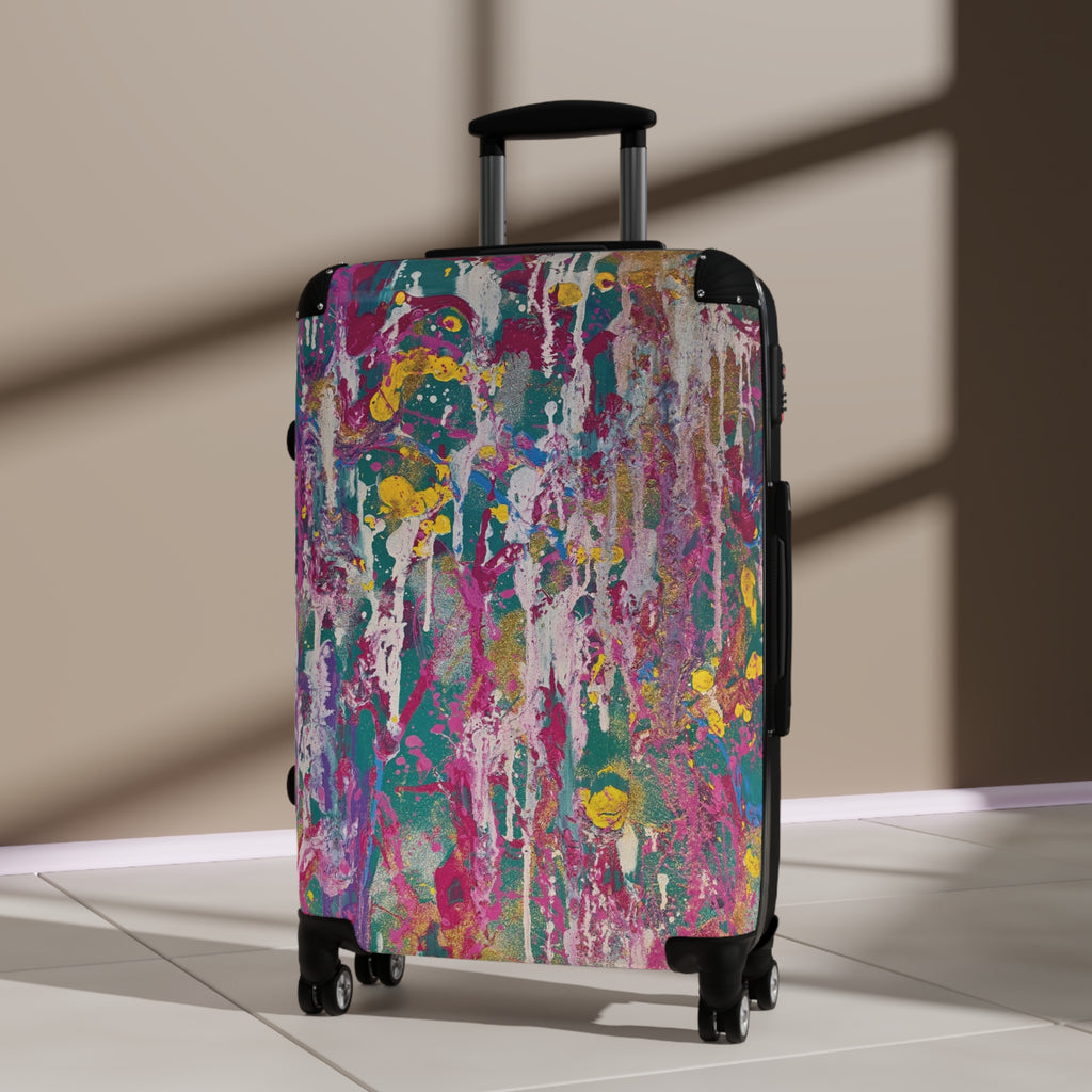 Contemporary Art  Suitcase | Sunlight Through the Weeping Willows
