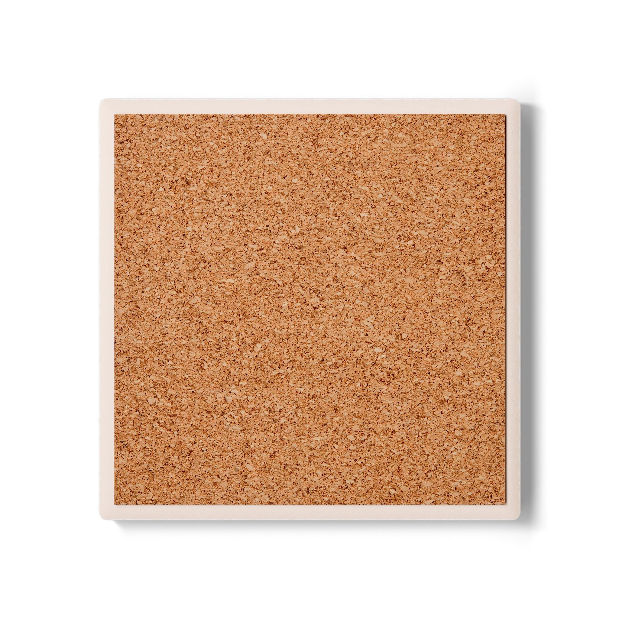 Contemporary Art Ceramic Coaster | Sunlight Through the Weeping Willows
