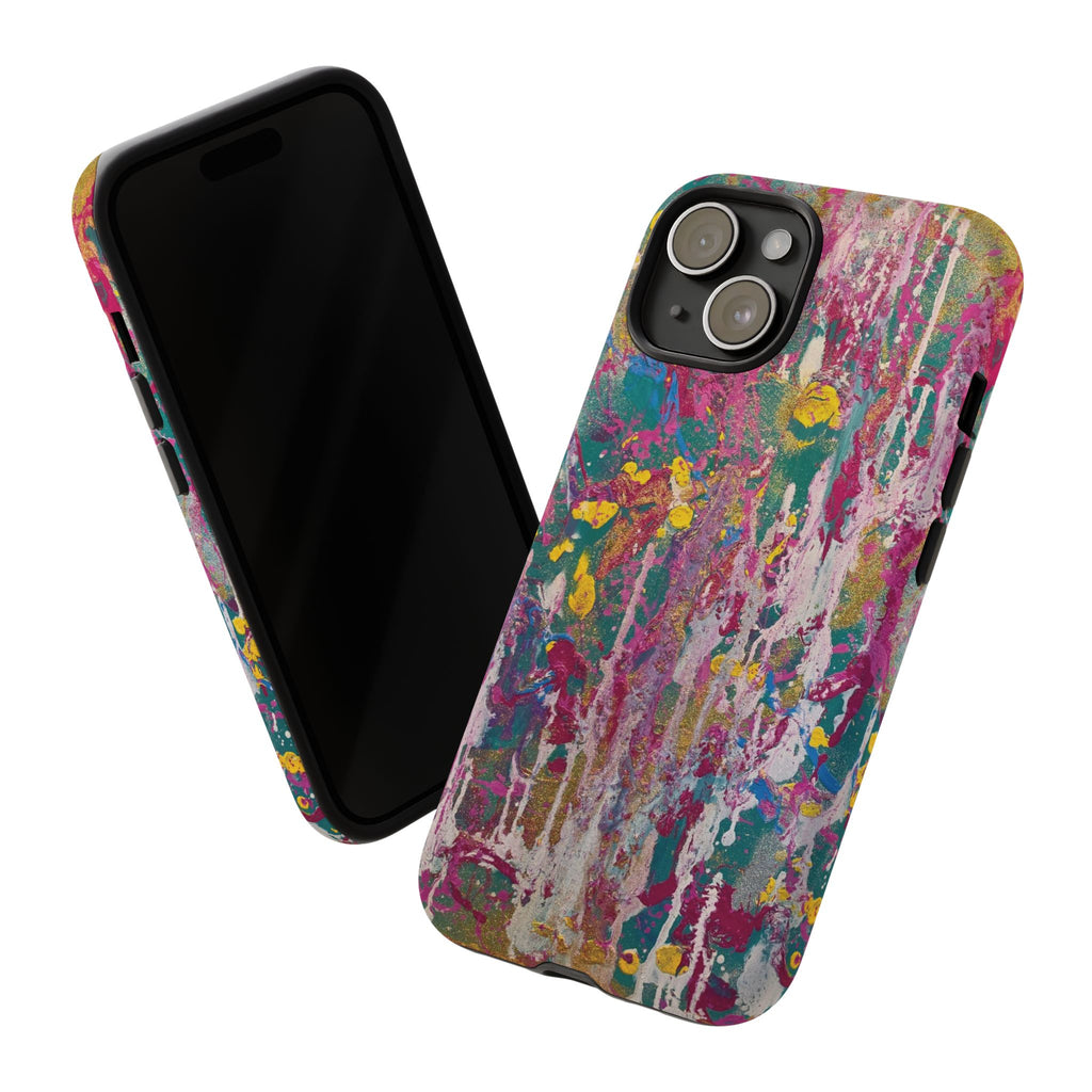 Contemporary Art Tough iPhone Case | Sunlight Through the Weeping Willows