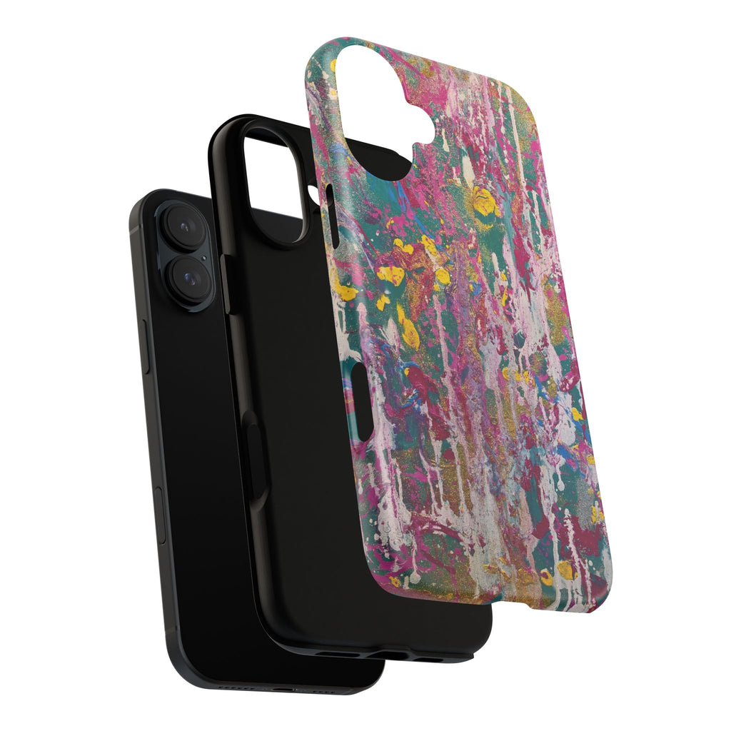 Contemporary Art Tough iPhone Case | Sunlight Through the Weeping Willows