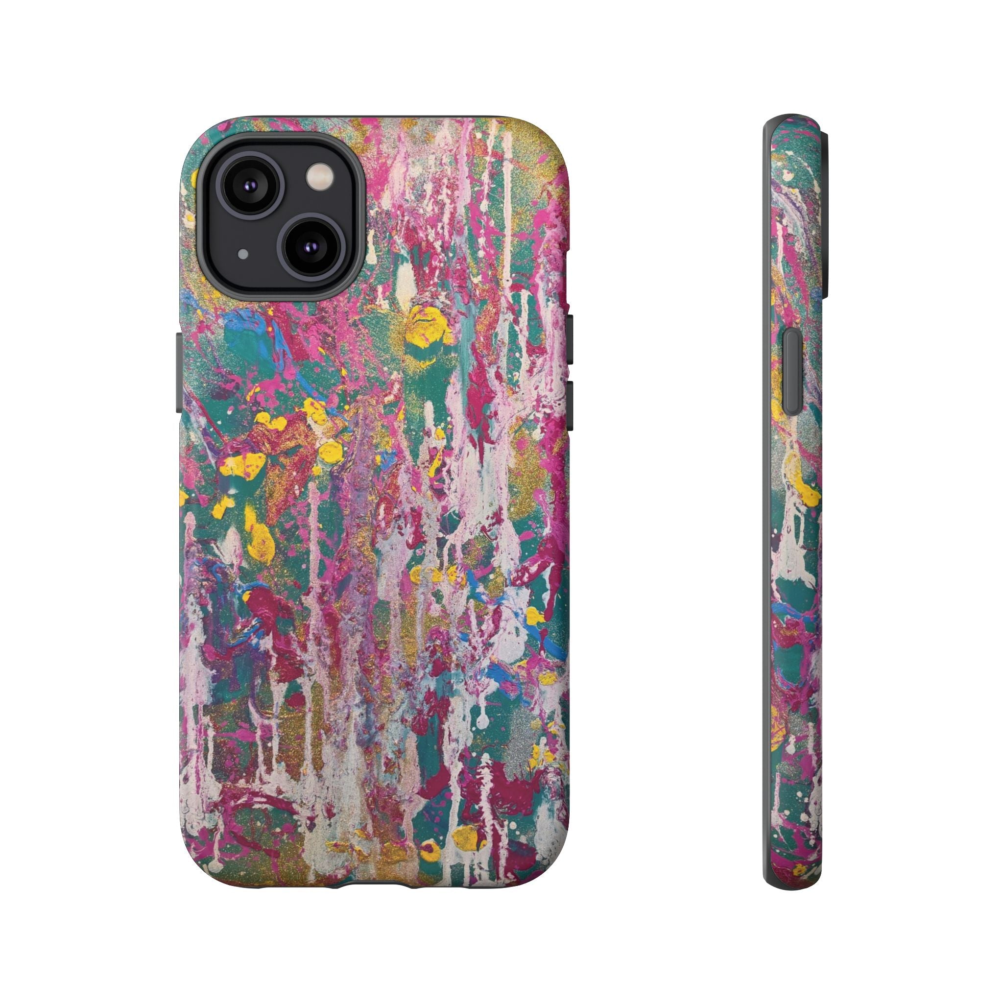 Contemporary Art Tough iPhone Case | Sunlight Through the Weeping Willows