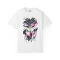Avant-Garde Face Art T-Shirt | Abstract Watercolor Portrait