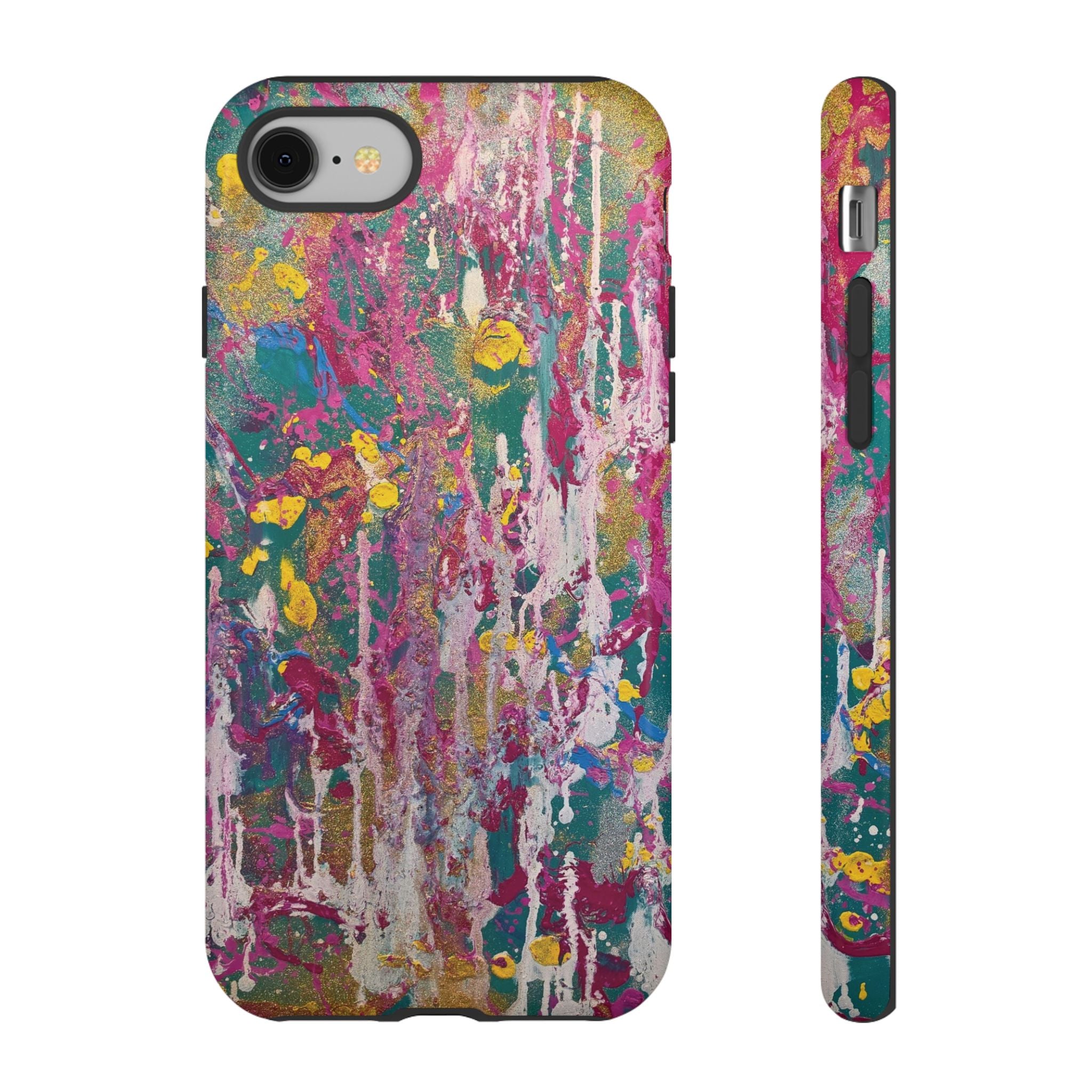 Contemporary Art Tough iPhone Case | Sunlight Through the Weeping Willows