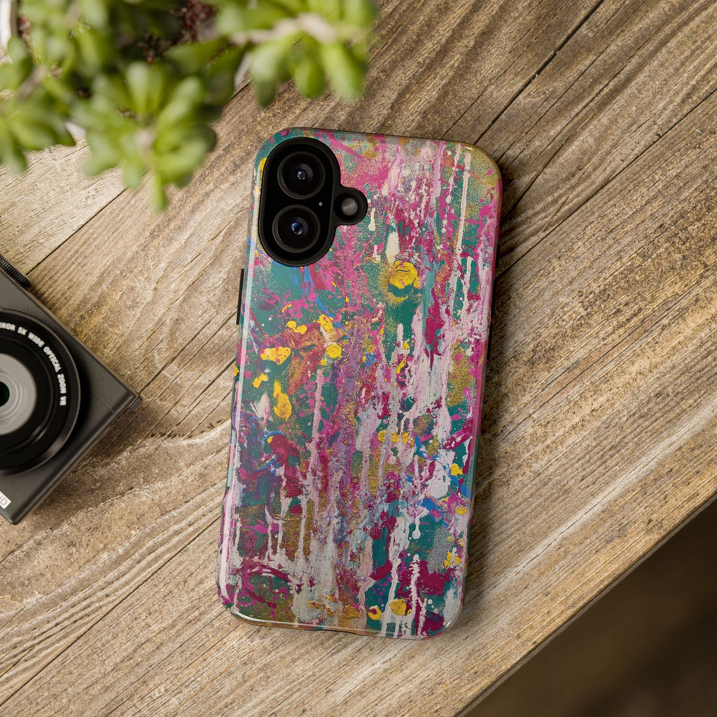 Contemporary Art Tough iPhone Case | Sunlight Through the Weeping Willows