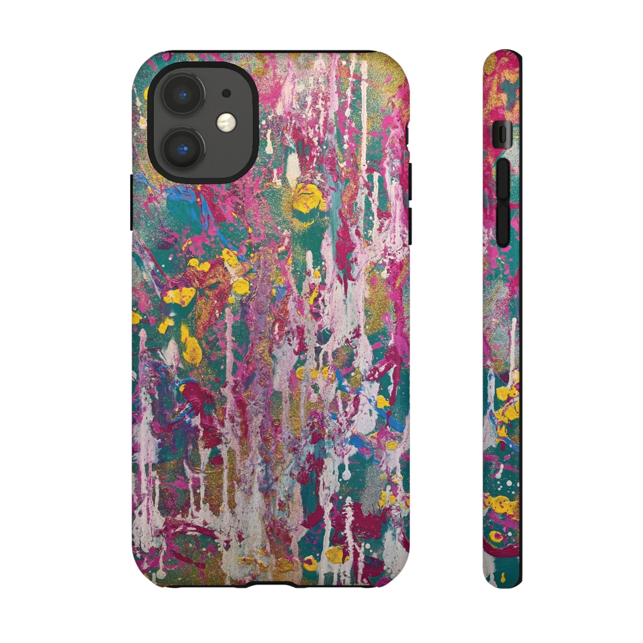 Contemporary Art Tough iPhone Case | Sunlight Through the Weeping Willows
