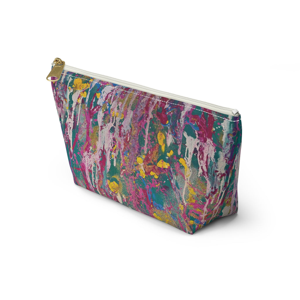 Contemporary Art Accessory Pouch | Sunlight Through the Weeping Willows