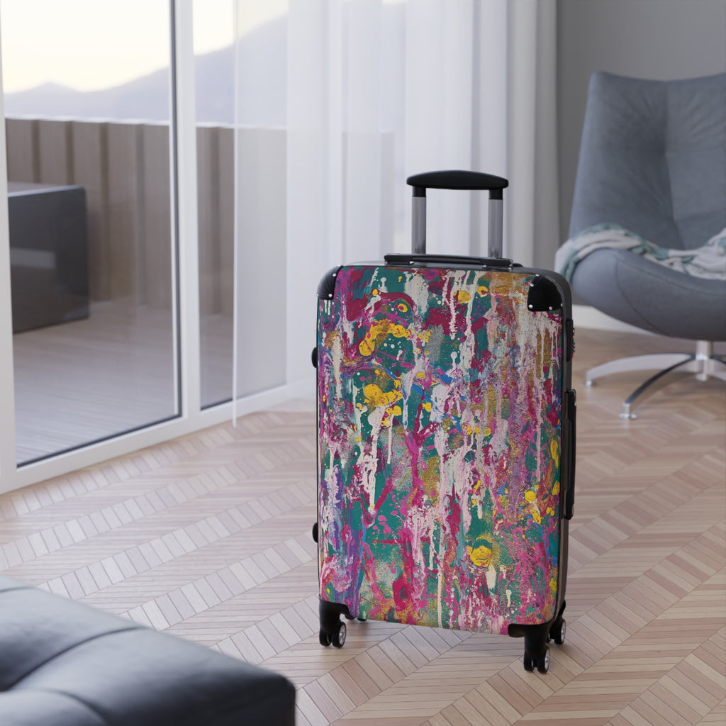 Contemporary Art  Suitcase | Sunlight Through the Weeping Willows