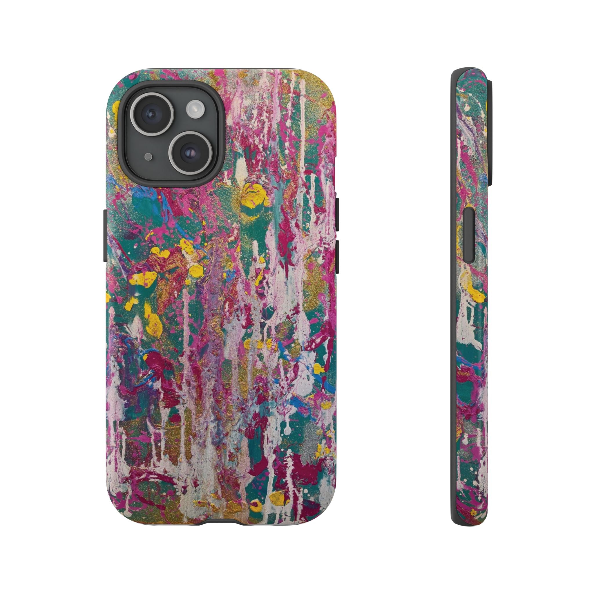 Contemporary Art Tough iPhone Case | Sunlight Through the Weeping Willows