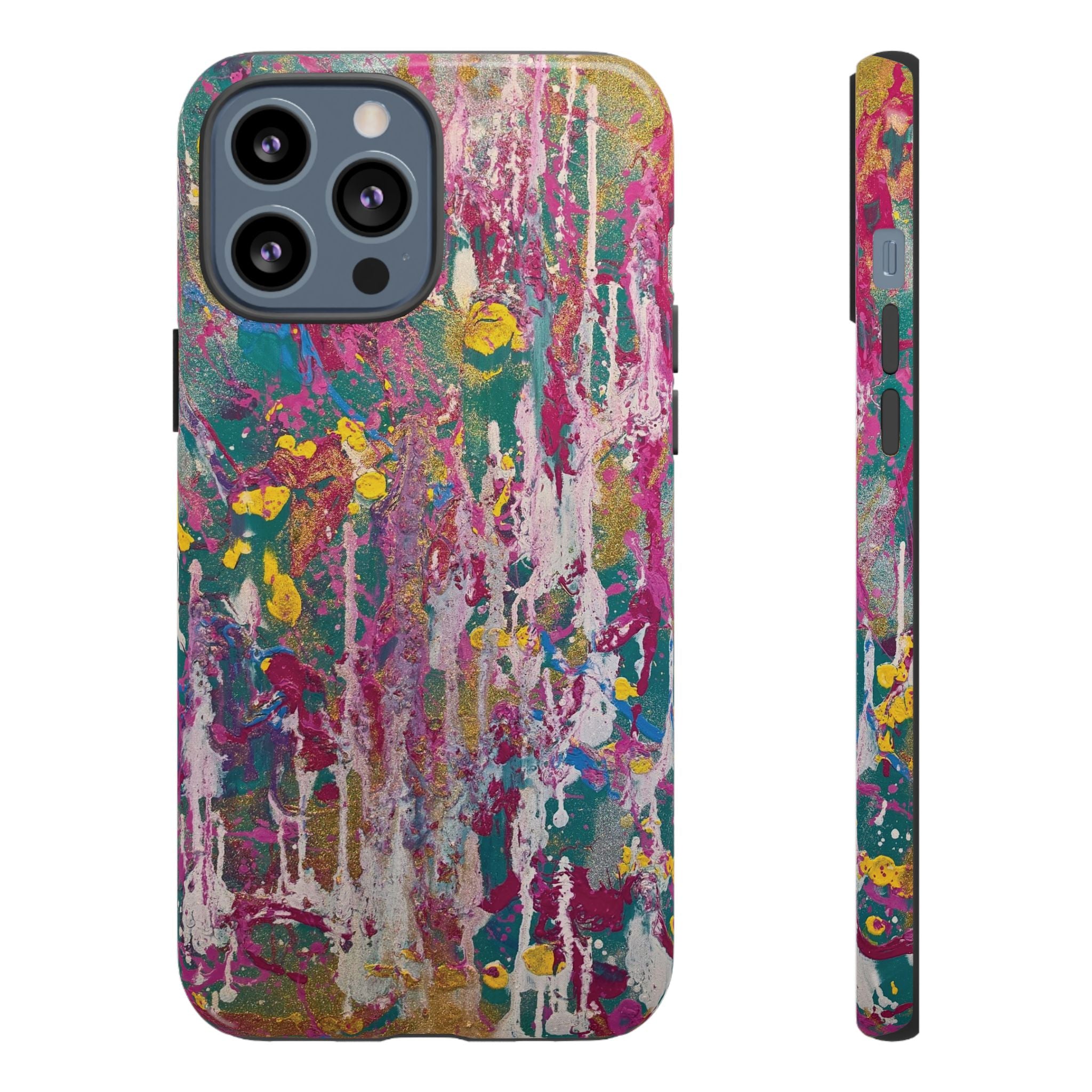 Contemporary Art Tough iPhone Case | Sunlight Through the Weeping Willows