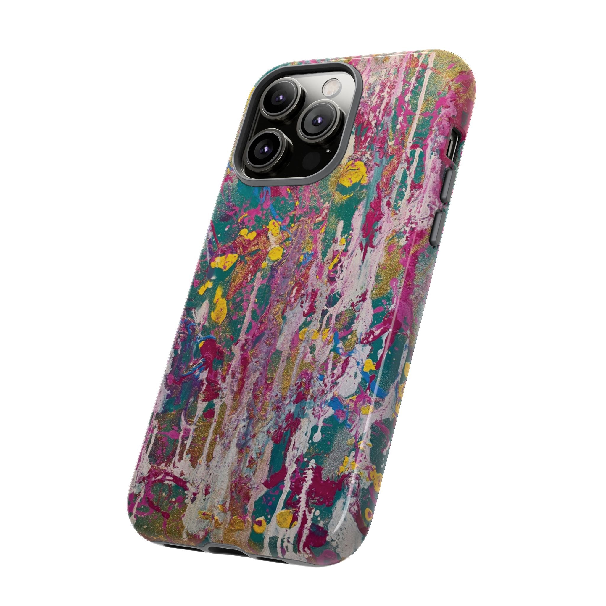 Contemporary Art Tough iPhone Case | Sunlight Through the Weeping Willows