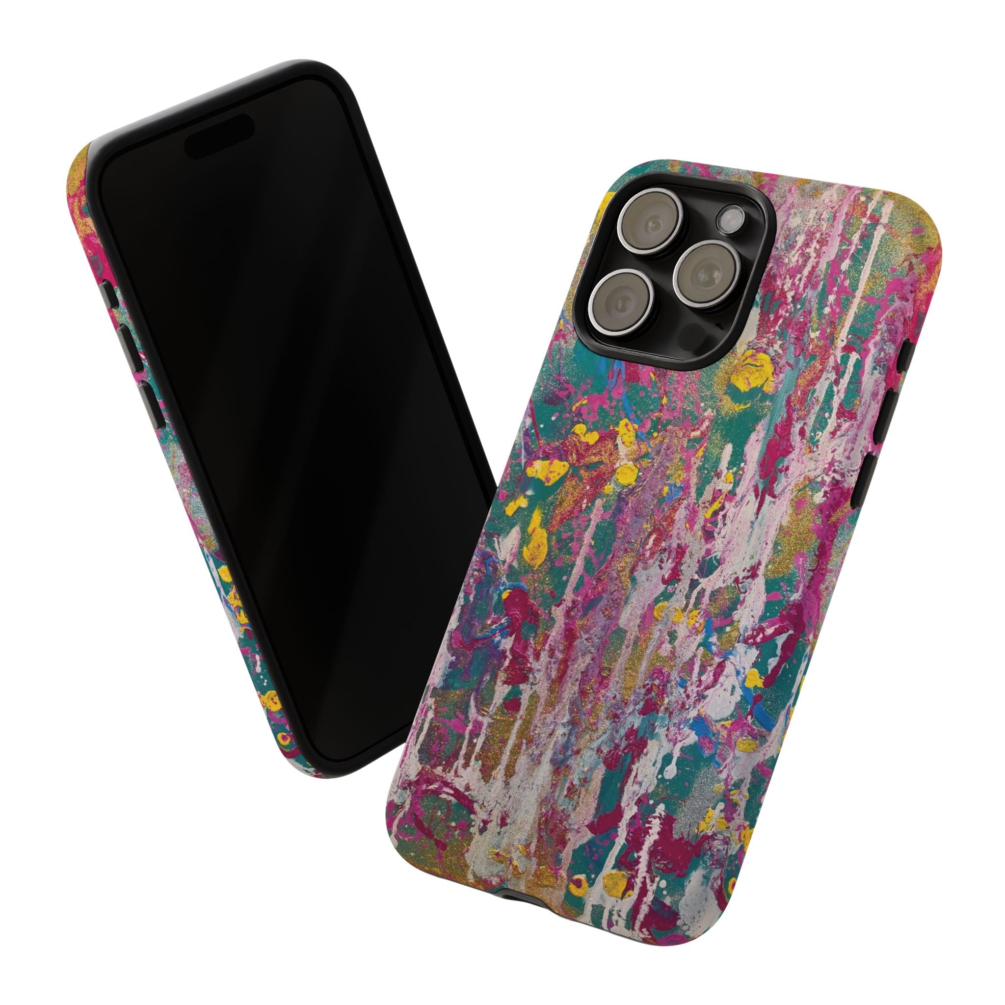 Contemporary Art Tough iPhone Case | Sunlight Through the Weeping Willows