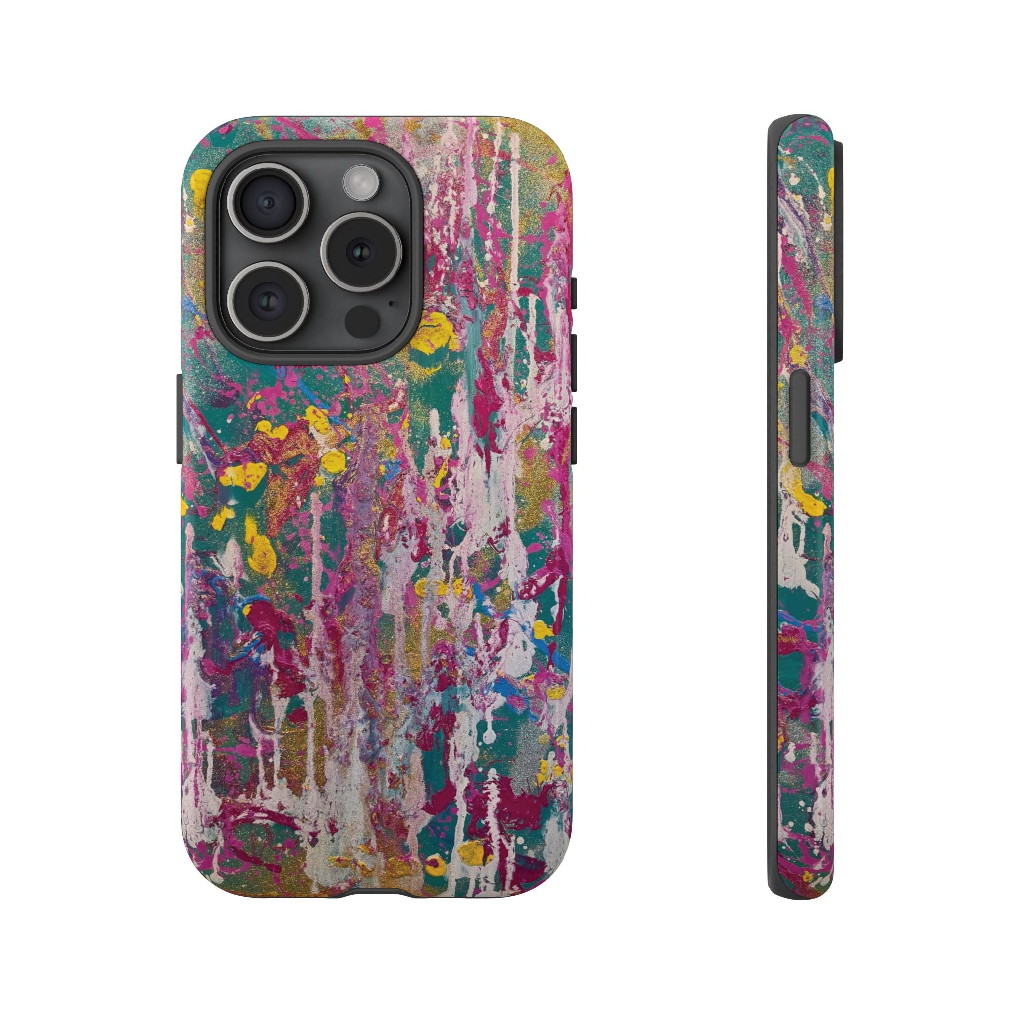 Contemporary Art Tough iPhone Case | Sunlight Through the Weeping Willows