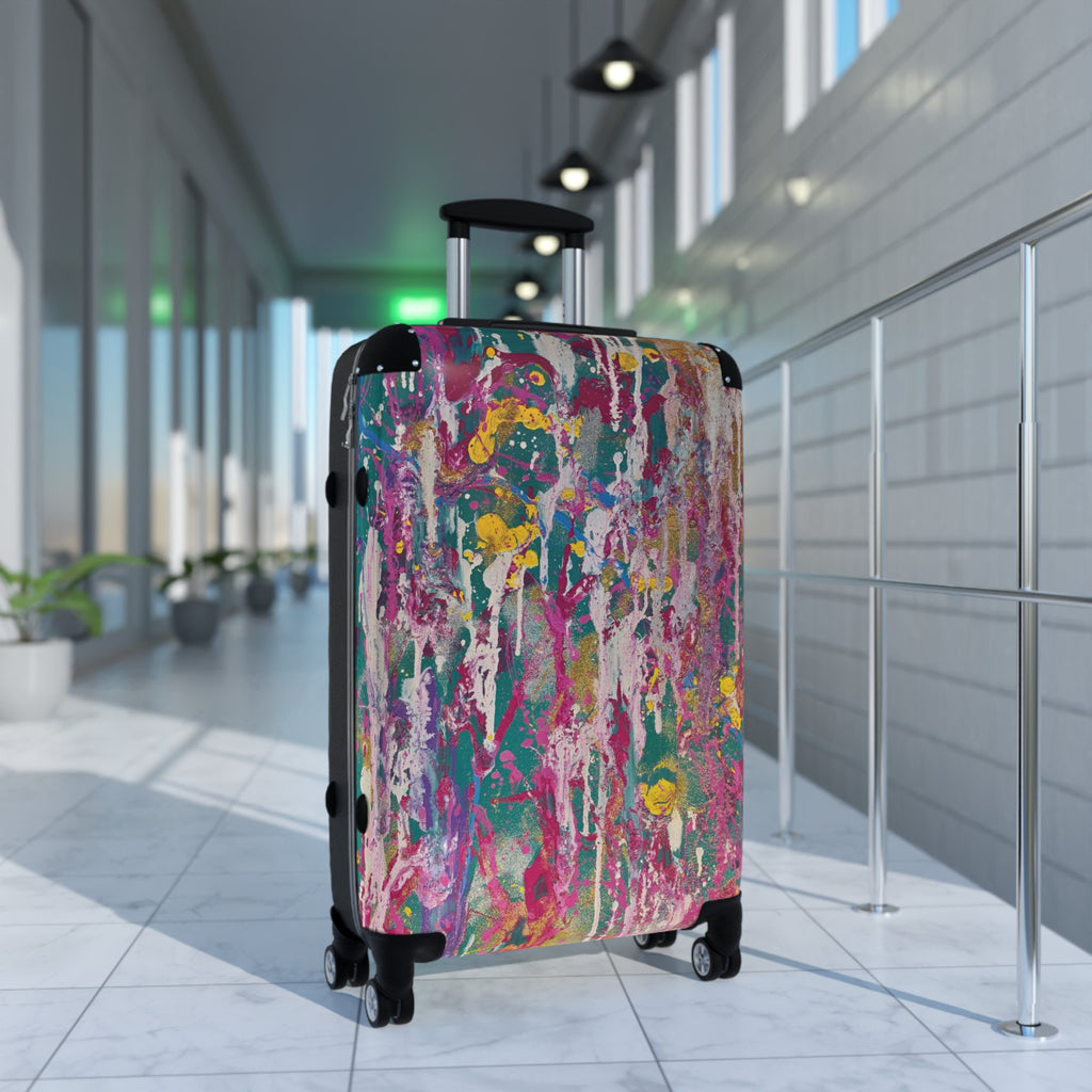 Contemporary Art  Suitcase | Sunlight Through the Weeping Willows