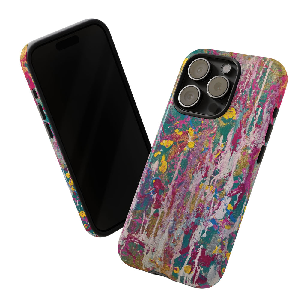 Contemporary Art Tough iPhone Case | Sunlight Through the Weeping Willows