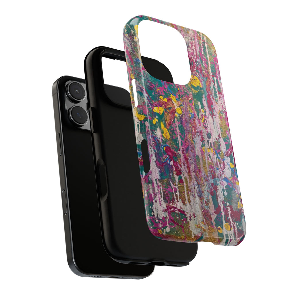 Contemporary Art Tough iPhone Case | Sunlight Through the Weeping Willows