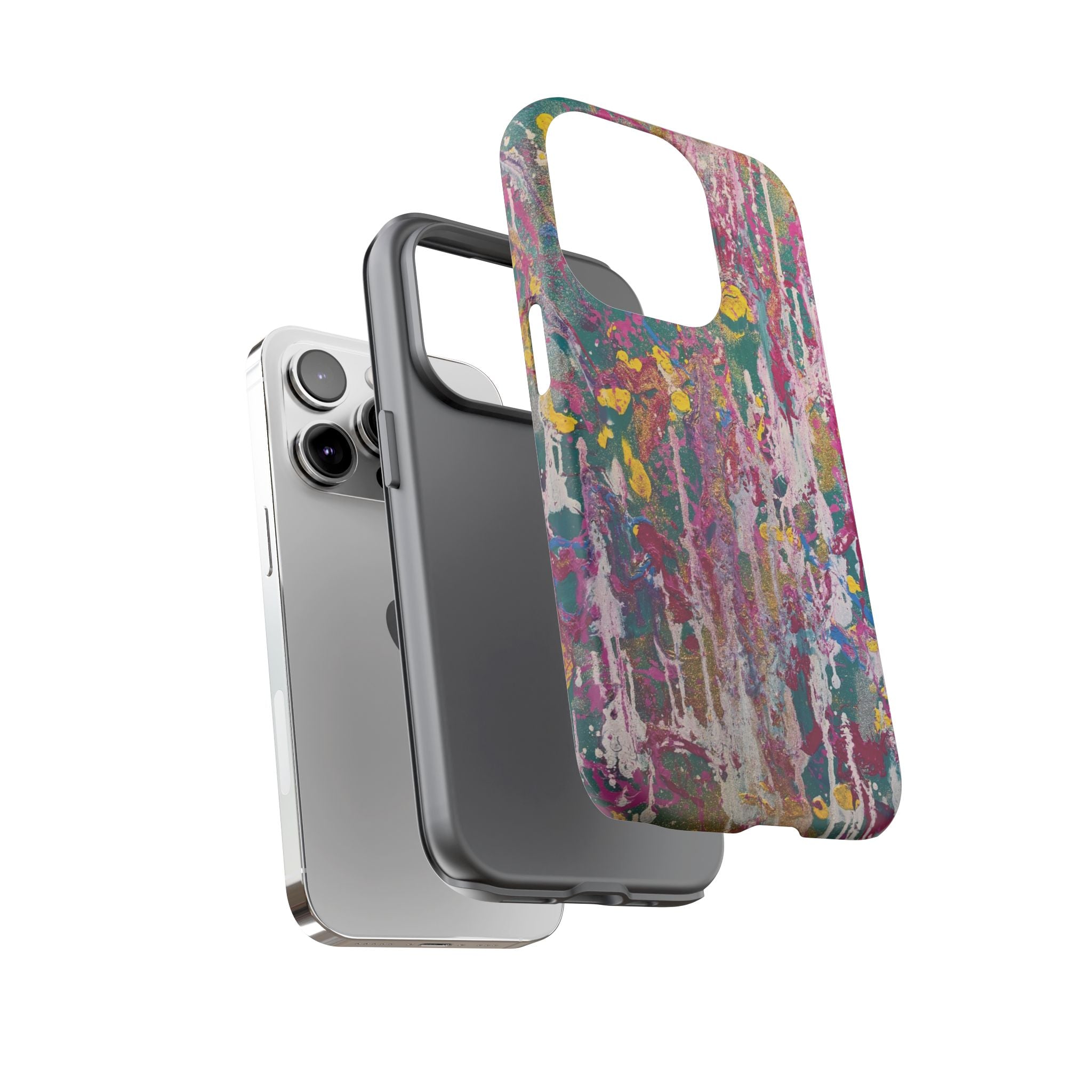 Contemporary Art Tough iPhone Case | Sunlight Through the Weeping Willows