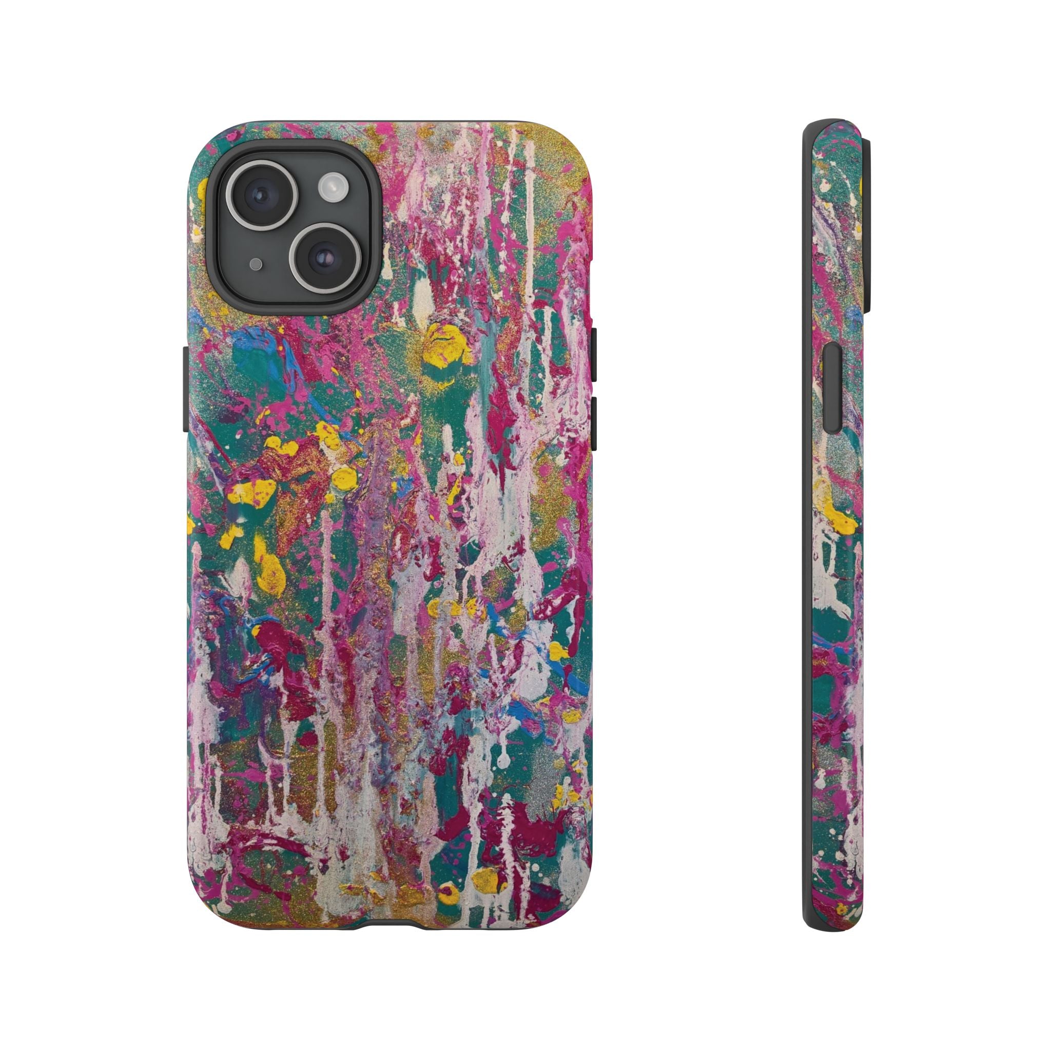 Contemporary Art Tough iPhone Case | Sunlight Through the Weeping Willows
