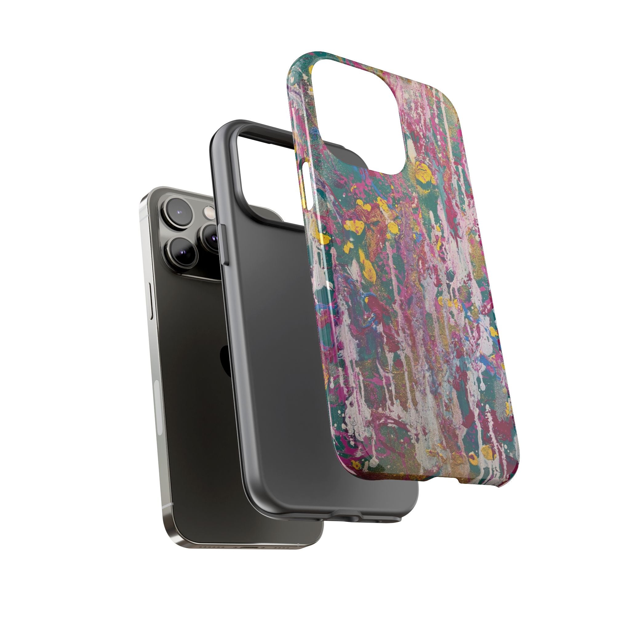 Contemporary Art Tough iPhone Case | Sunlight Through the Weeping Willows