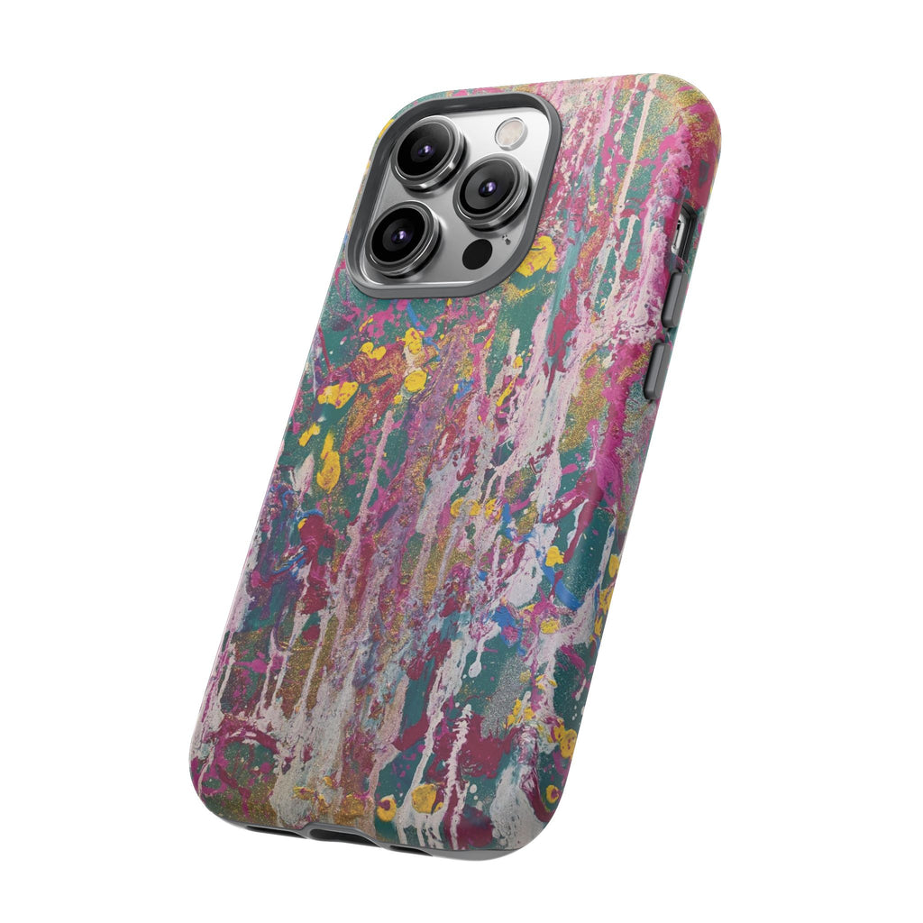 Contemporary Art Tough iPhone Case | Sunlight Through the Weeping Willows