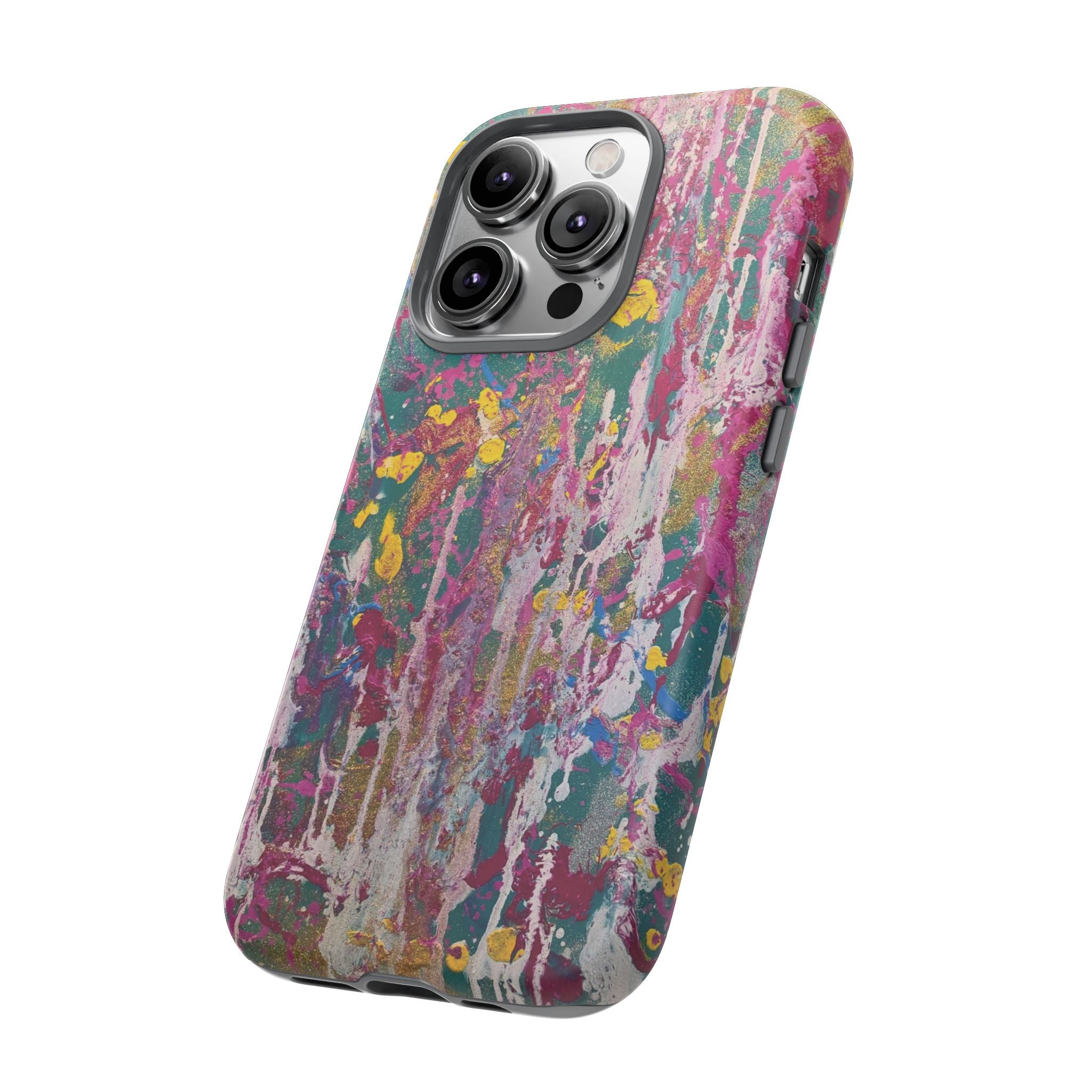 Contemporary Art Tough iPhone Case | Sunlight Through the Weeping Willows