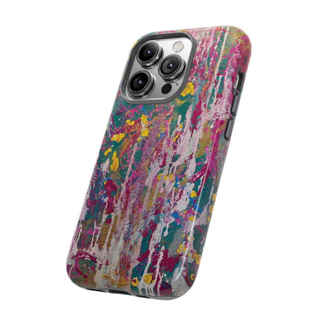Contemporary Art Tough iPhone Case | Sunlight Through the Weeping Willows