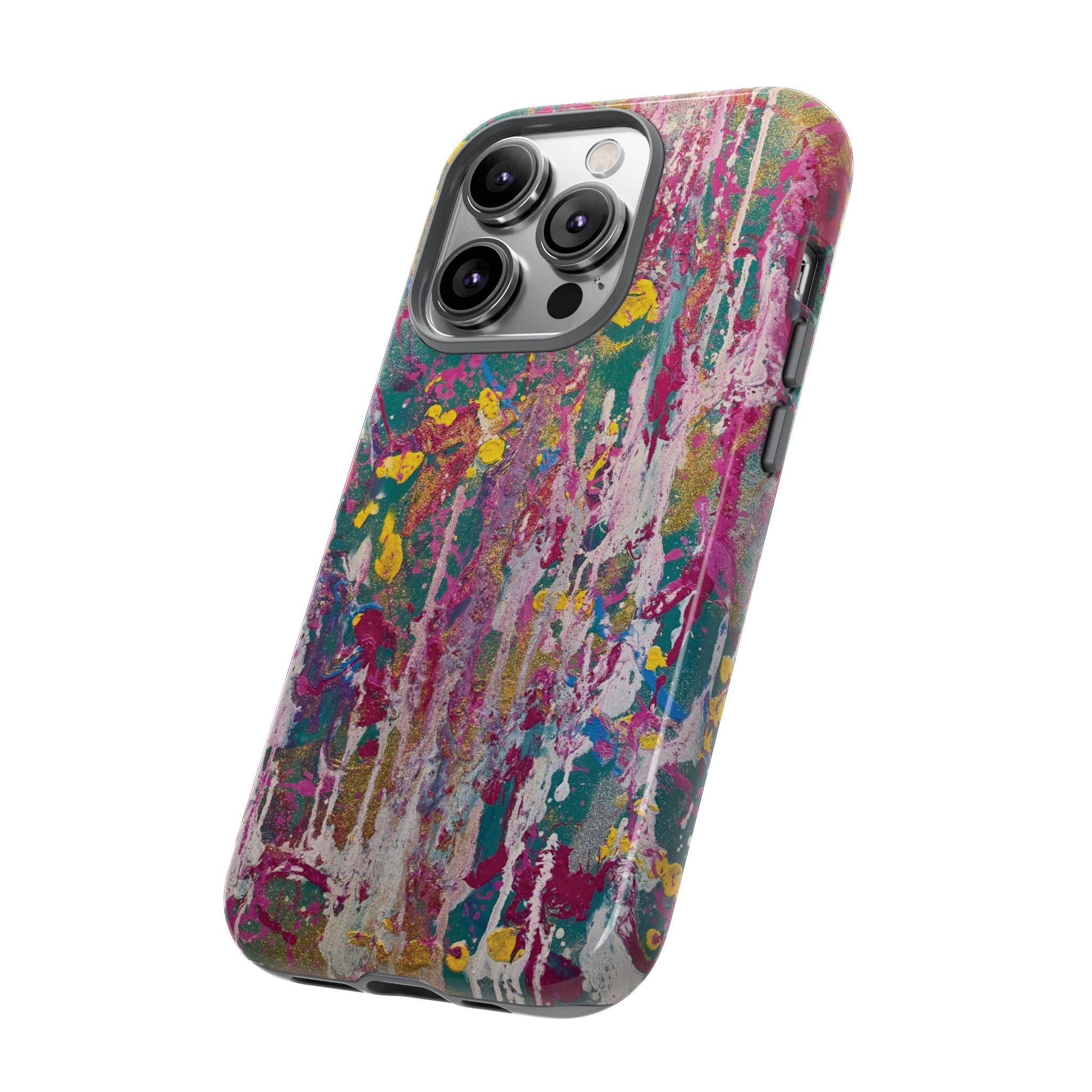 Contemporary Art Tough iPhone Case | Sunlight Through the Weeping Willows