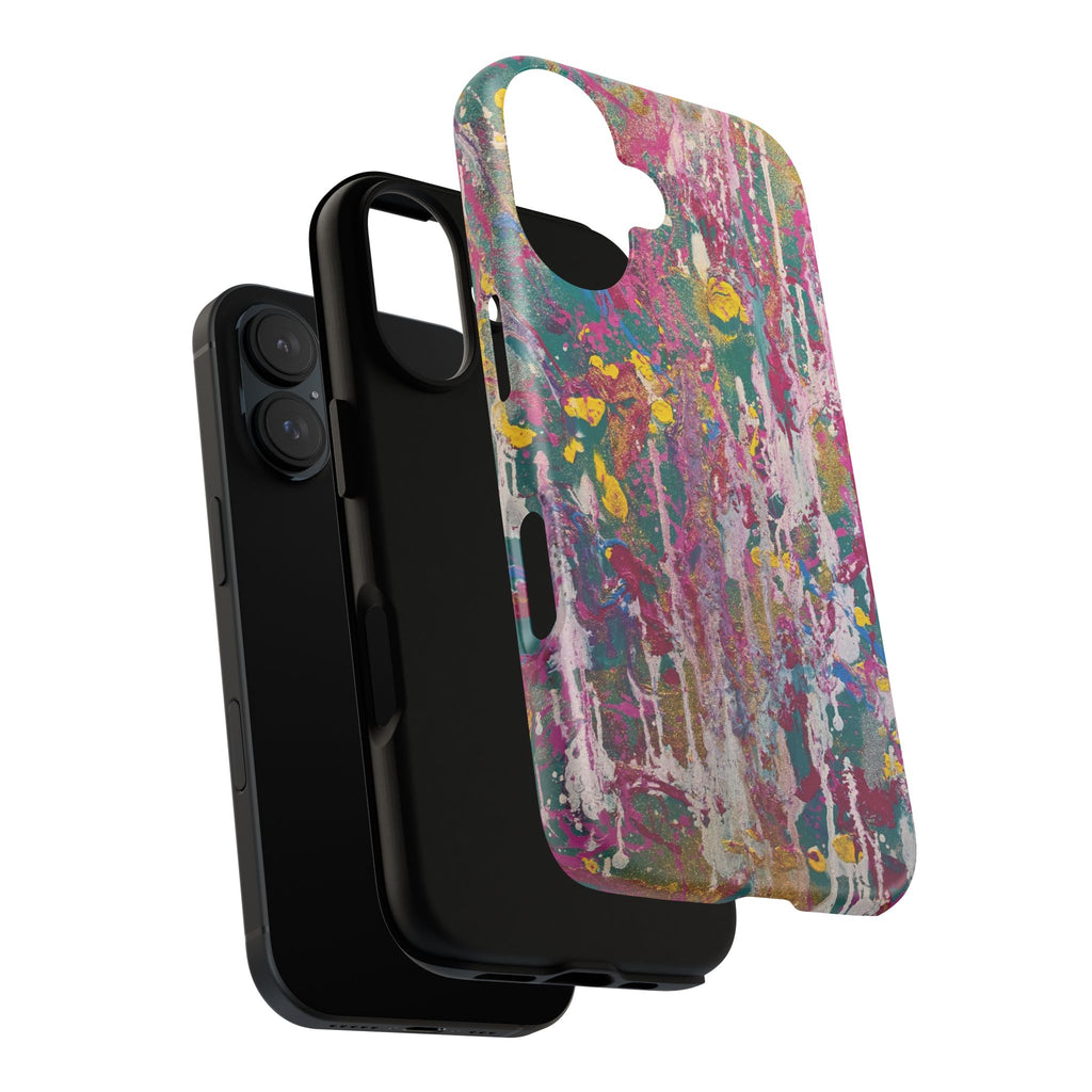 Contemporary Art Tough iPhone Case | Sunlight Through the Weeping Willows