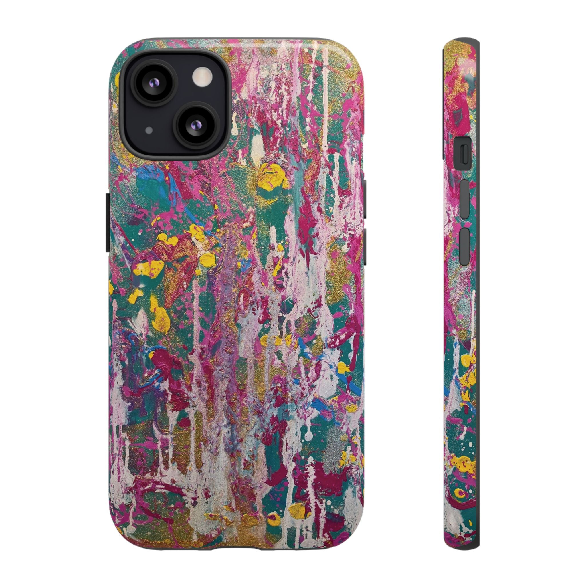 Contemporary Art Tough iPhone Case | Sunlight Through the Weeping Willows