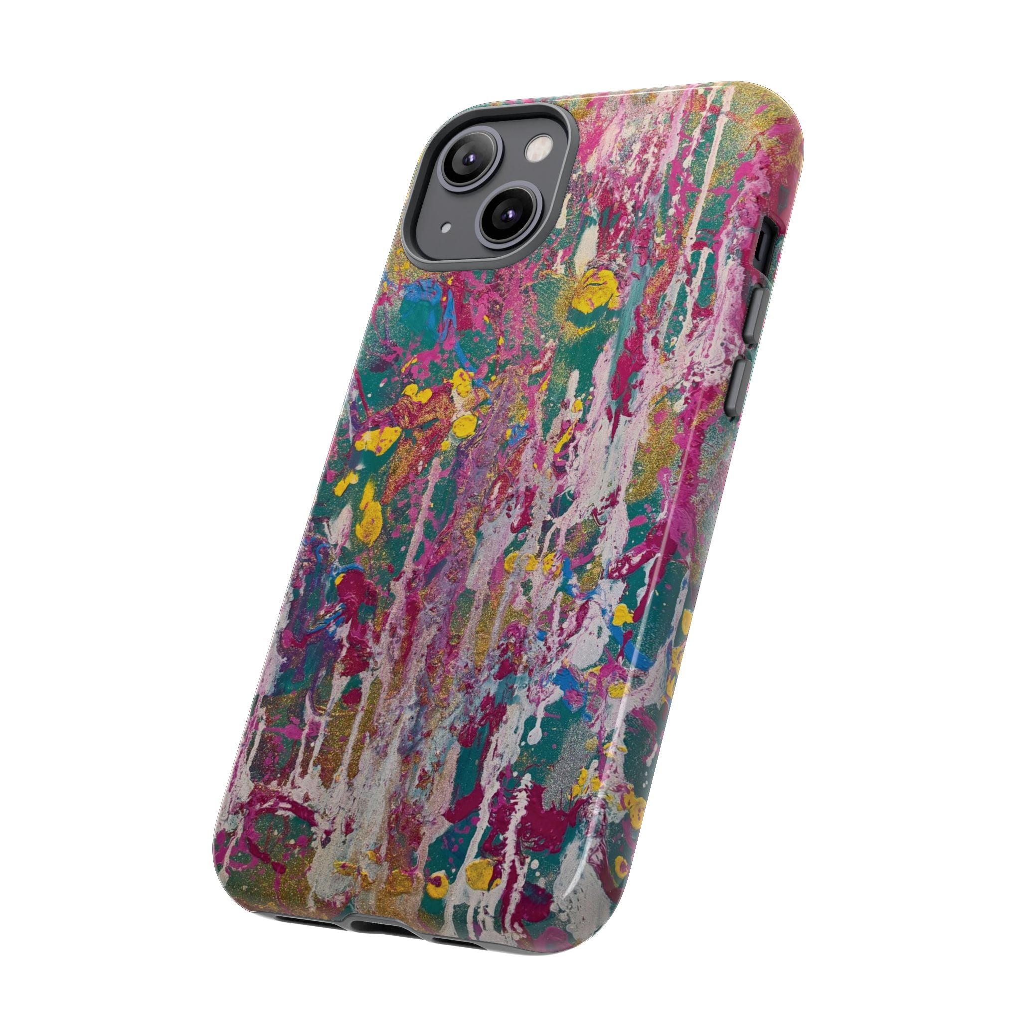 Contemporary Art Tough iPhone Case | Sunlight Through the Weeping Willows