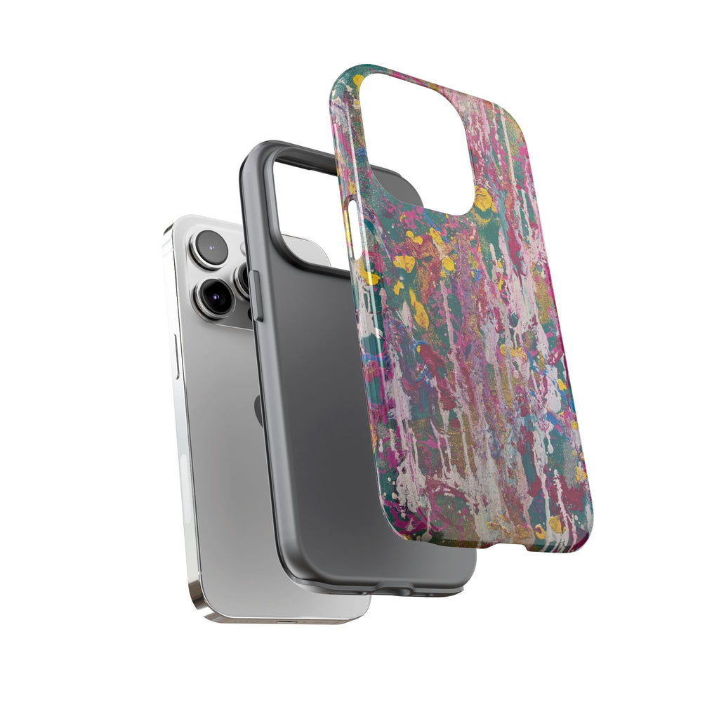 Contemporary Art Tough iPhone Case | Sunlight Through the Weeping Willows