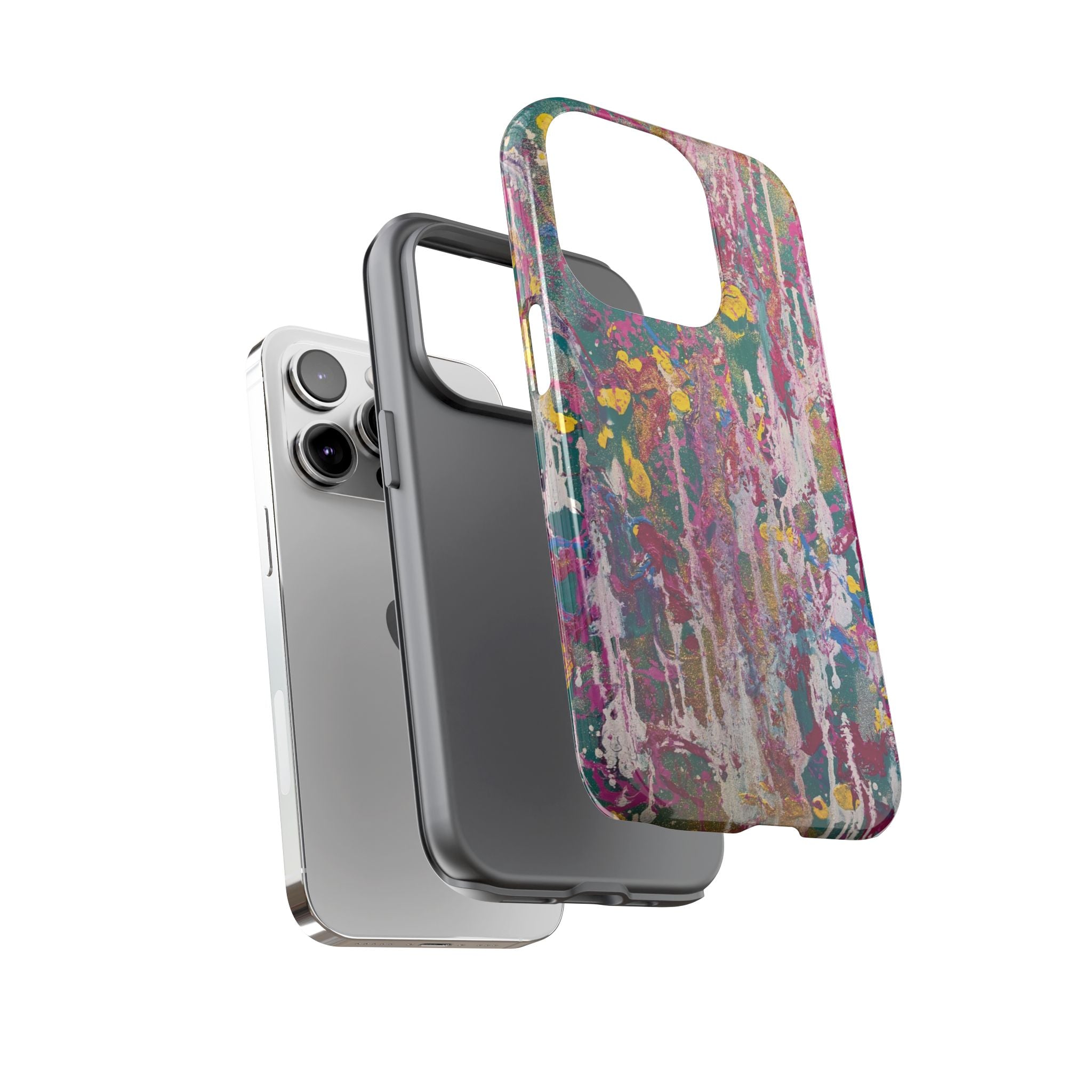 Contemporary Art Tough iPhone Case | Sunlight Through the Weeping Willows