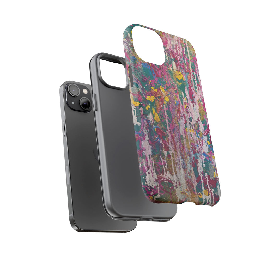 Contemporary Art Tough iPhone Case | Sunlight Through the Weeping Willows