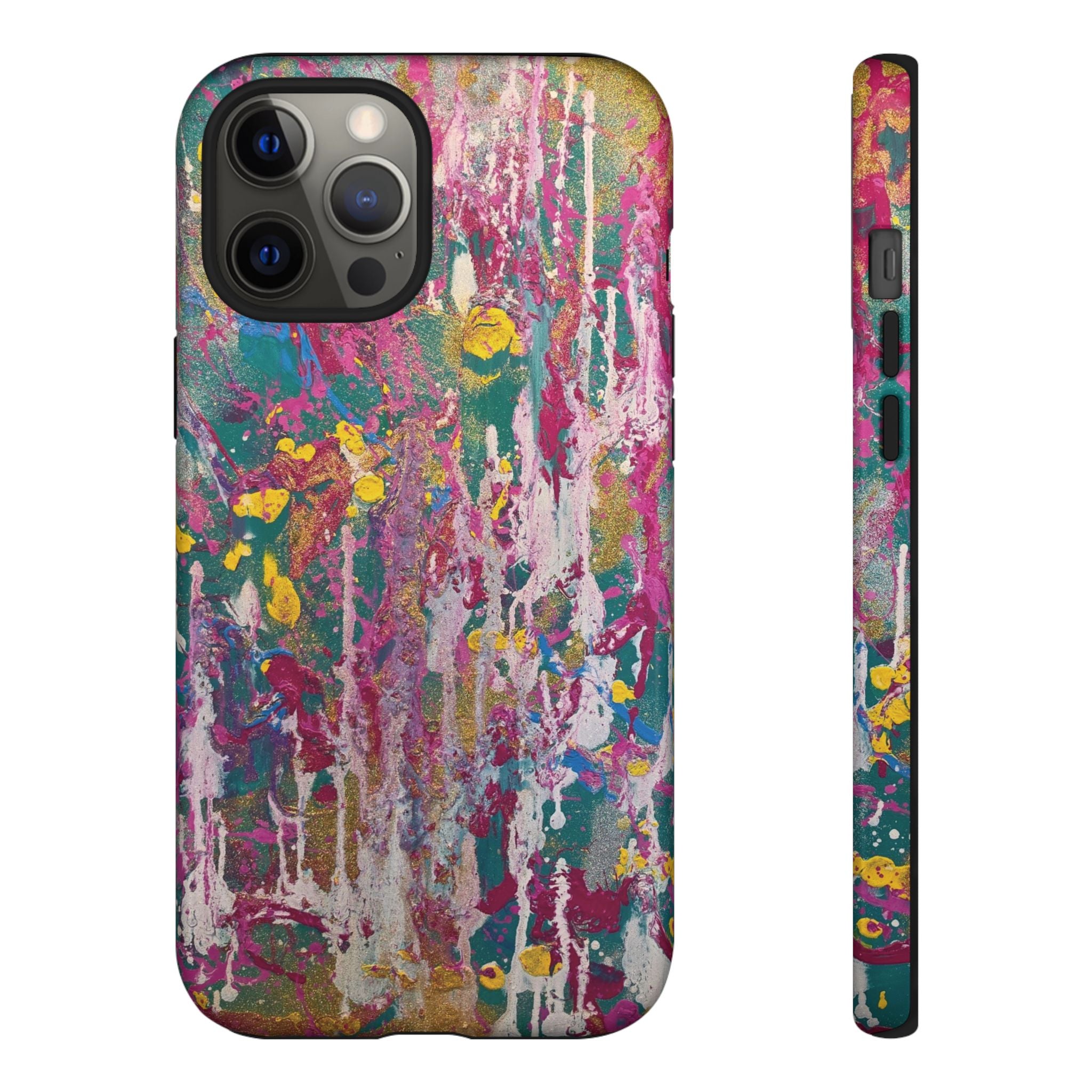 Contemporary Art Tough iPhone Case | Sunlight Through the Weeping Willows