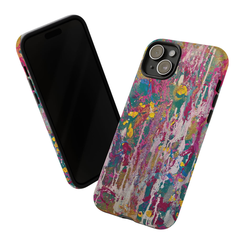 Contemporary Art Tough iPhone Case | Sunlight Through the Weeping Willows
