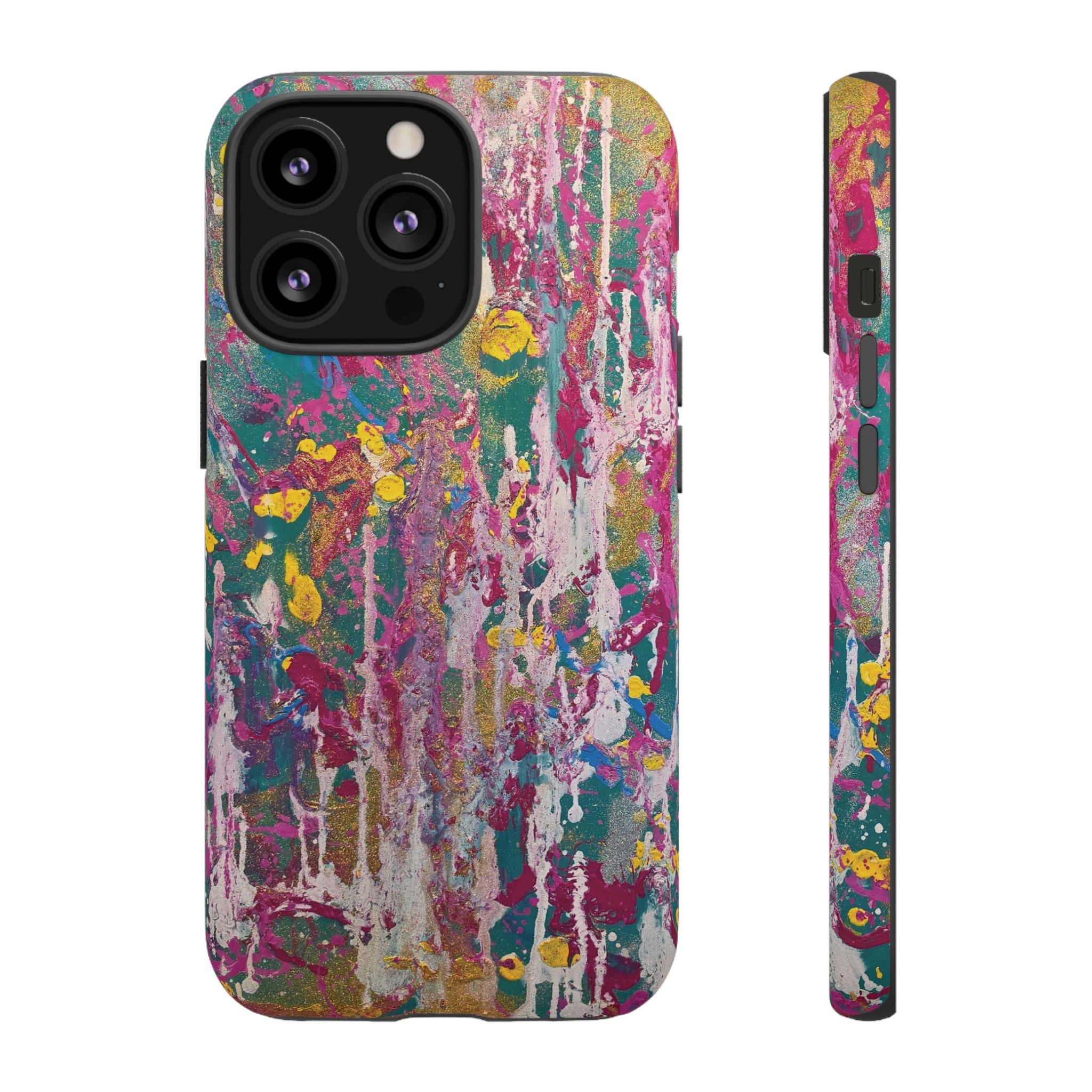 Contemporary Art Tough iPhone Case | Sunlight Through the Weeping Willows