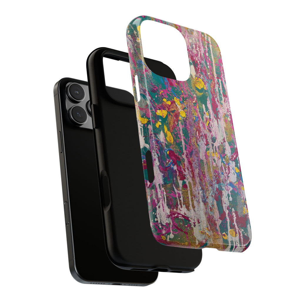 Contemporary Art Tough iPhone Case | Sunlight Through the Weeping Willows