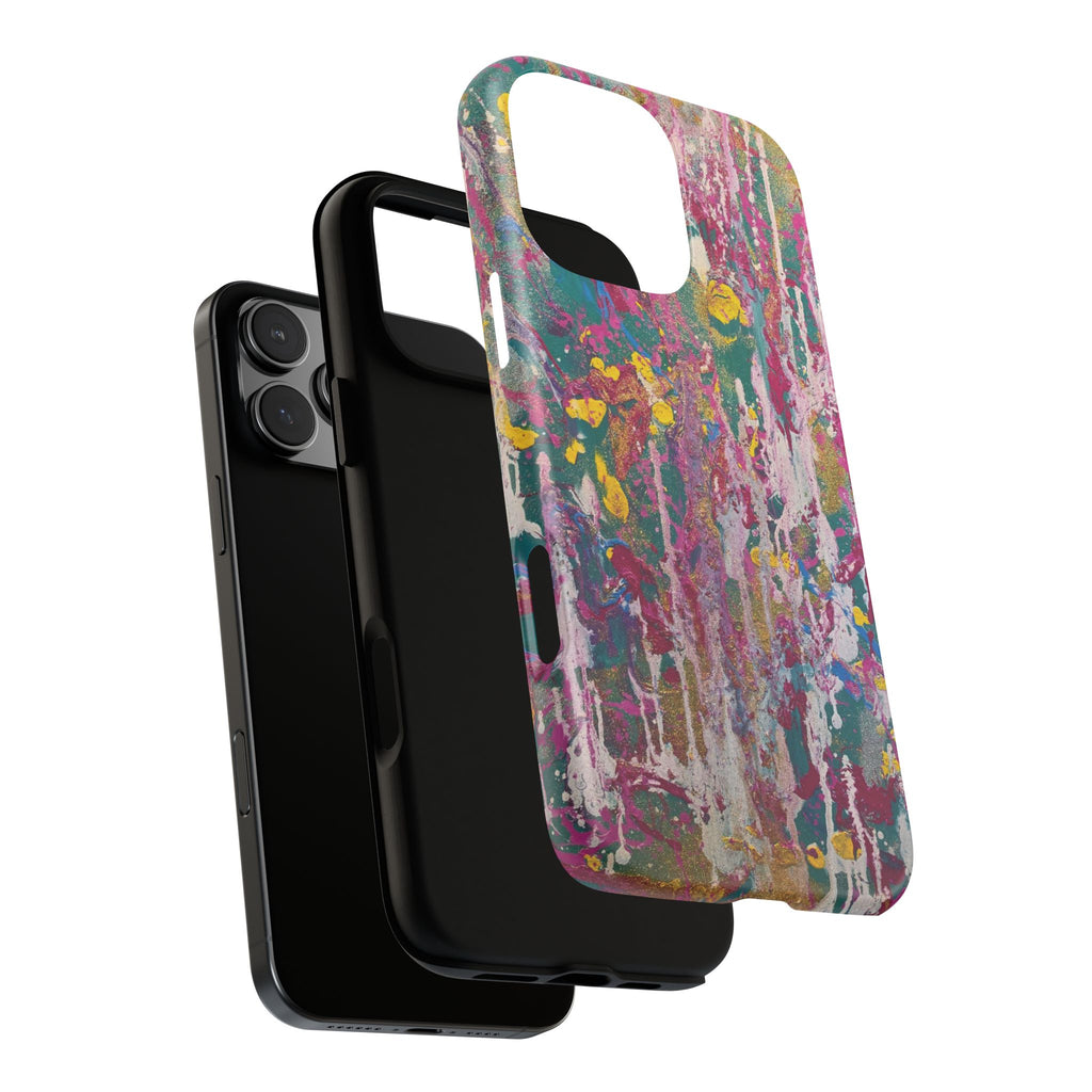 Contemporary Art Tough iPhone Case | Sunlight Through the Weeping Willows