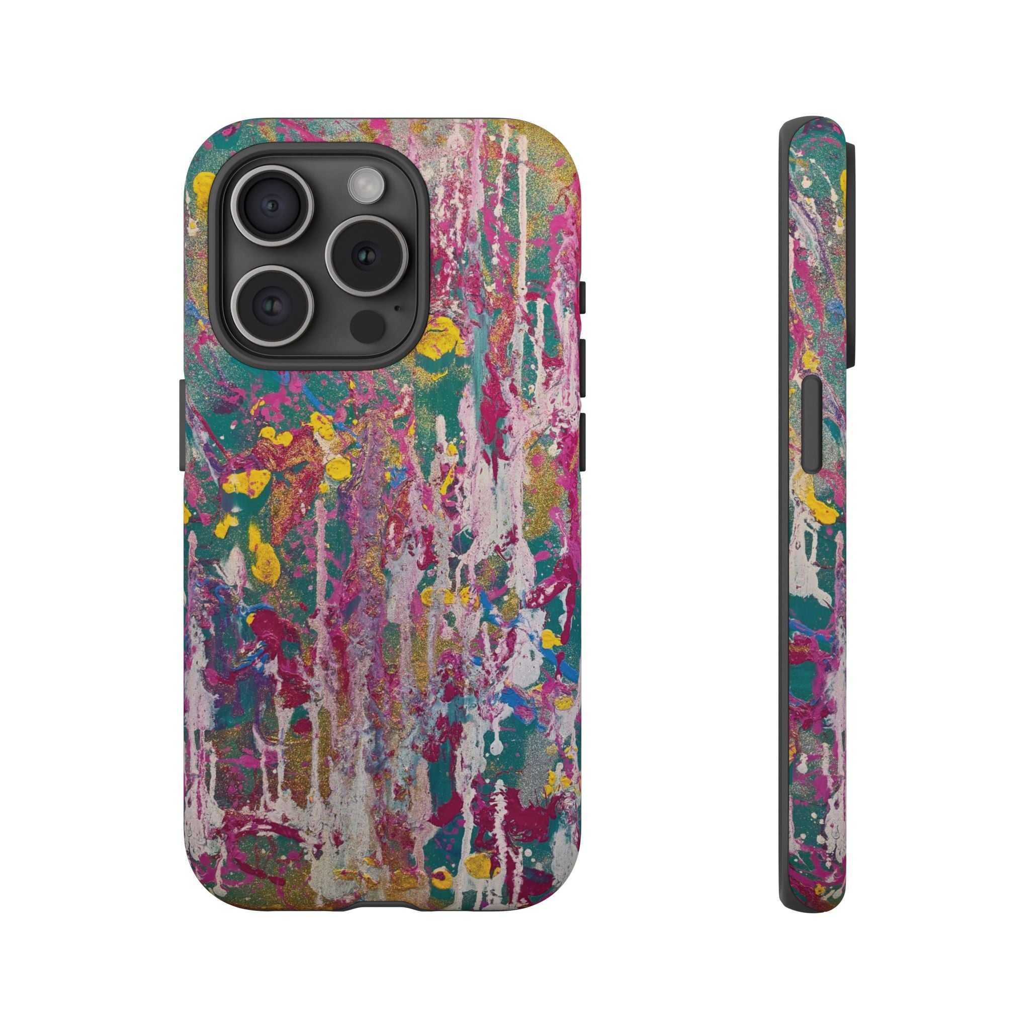 Contemporary Art Tough iPhone Case | Sunlight Through the Weeping Willows