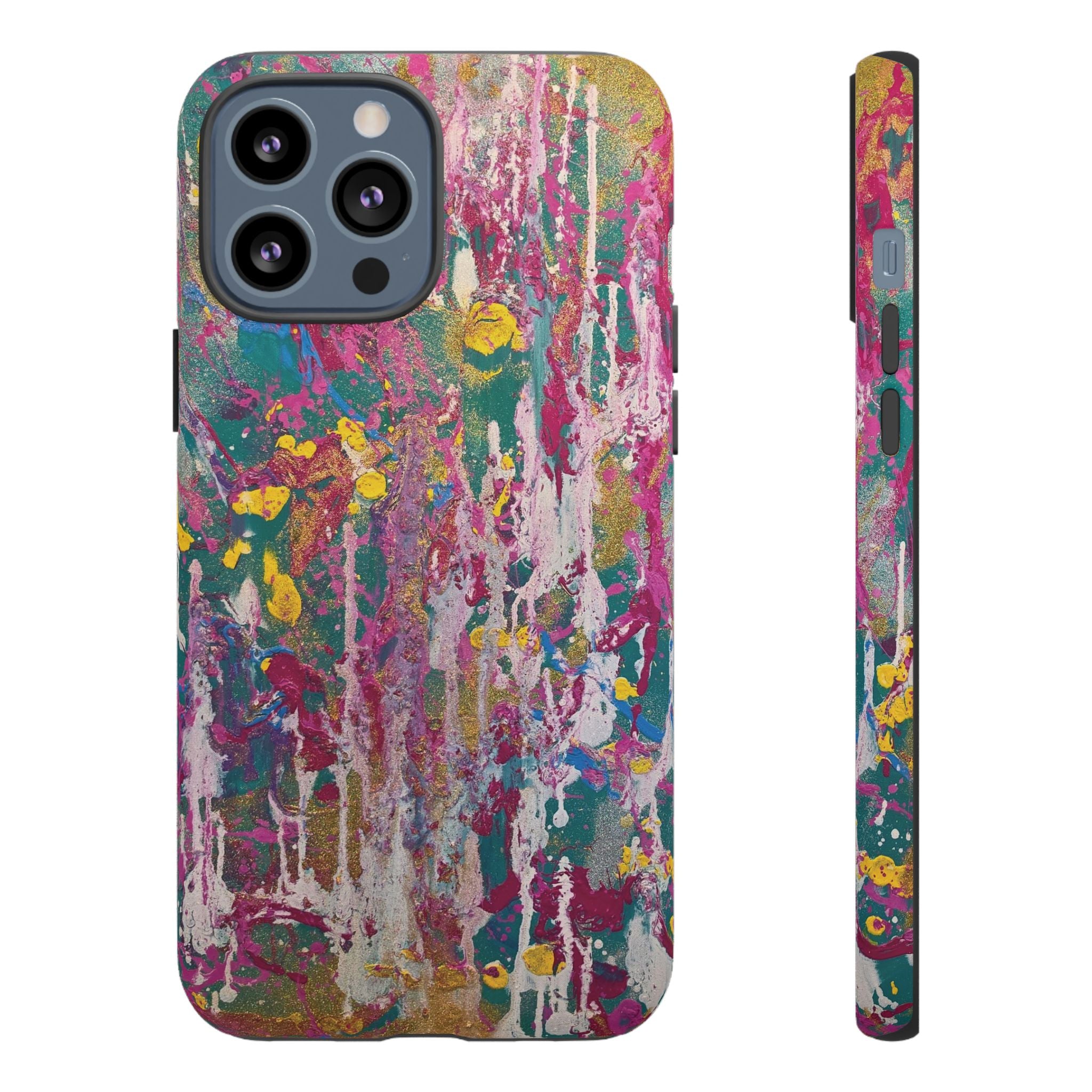 Contemporary Art Tough iPhone Case | Sunlight Through the Weeping Willows