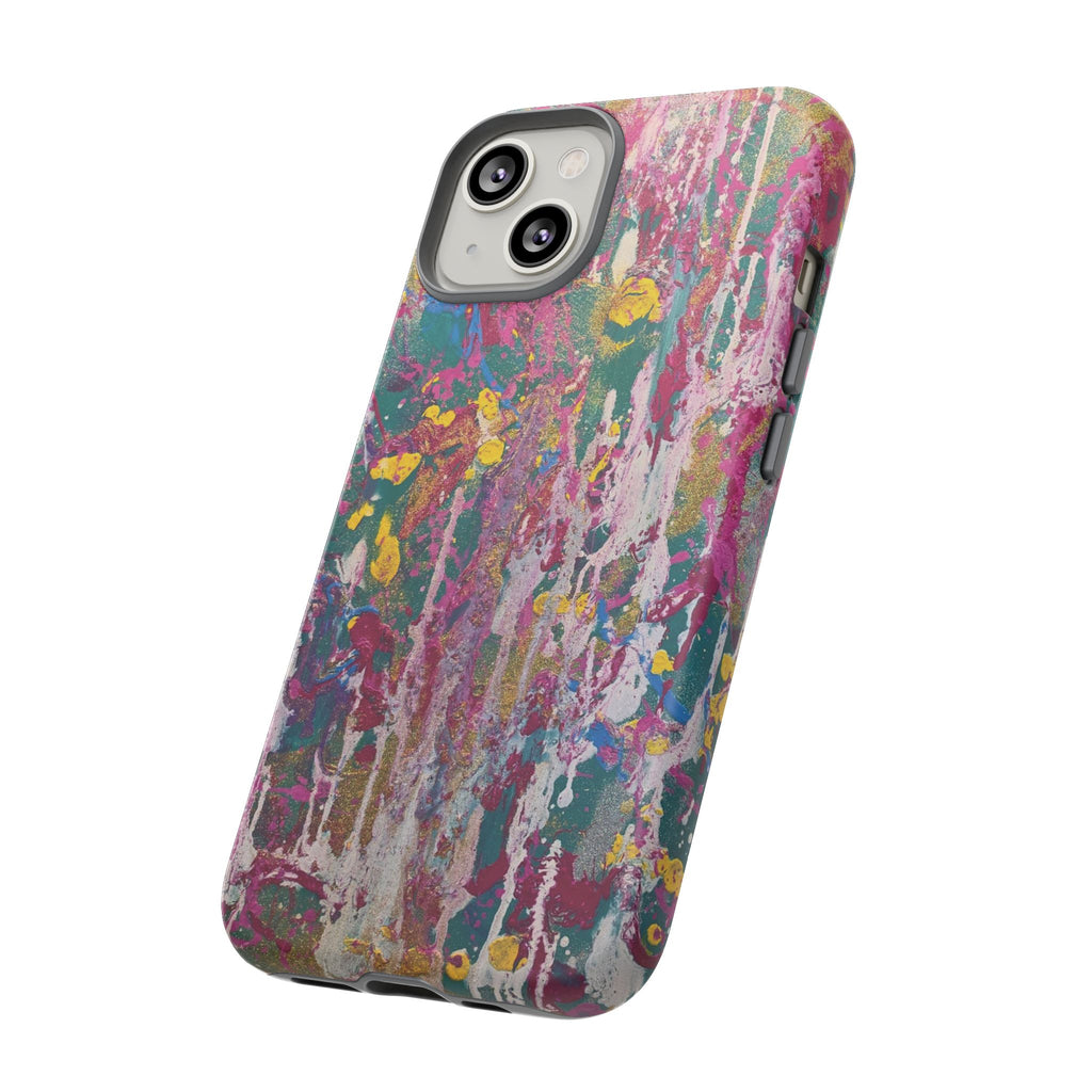 Contemporary Art Tough iPhone Case | Sunlight Through the Weeping Willows