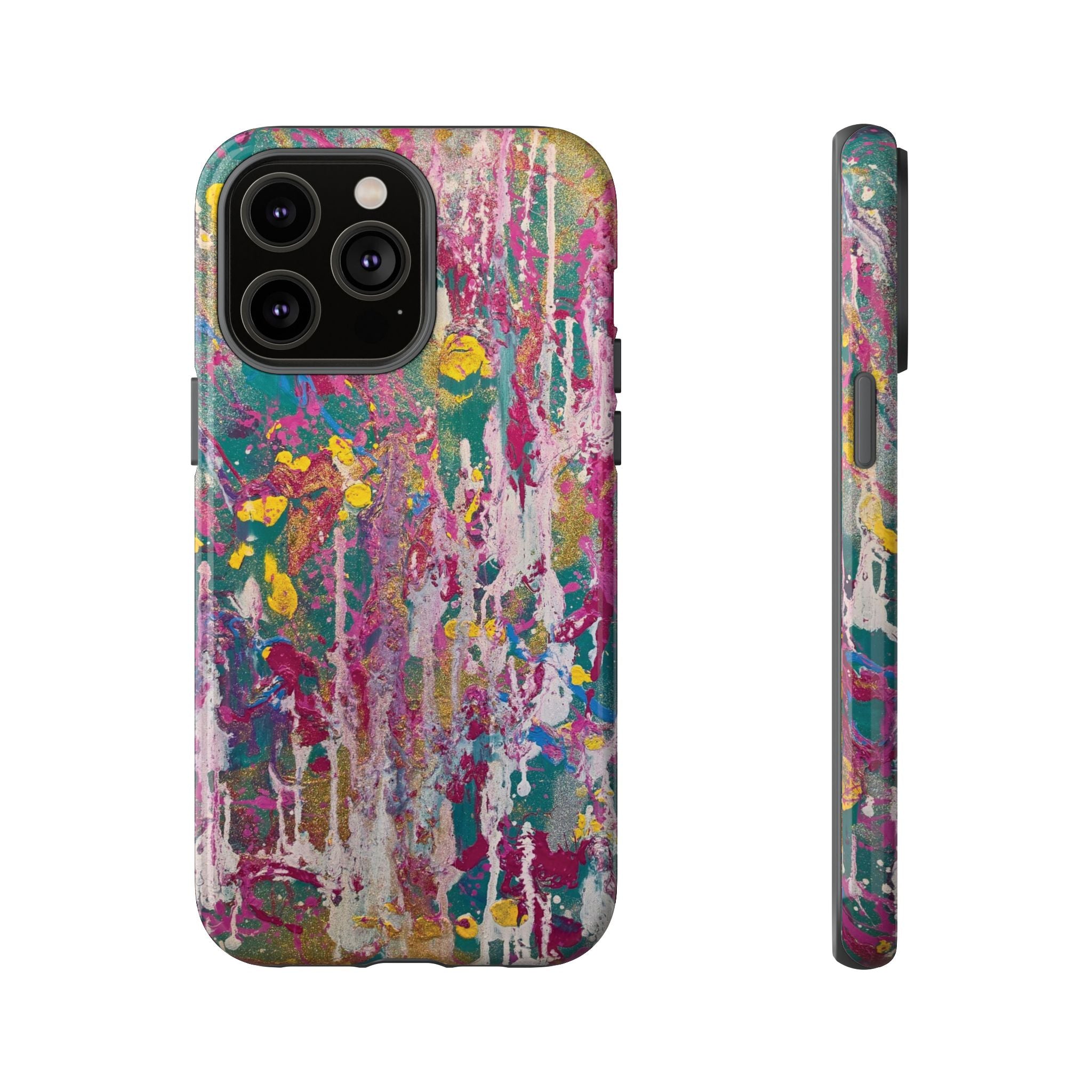 Contemporary Art Tough iPhone Case | Sunlight Through the Weeping Willows