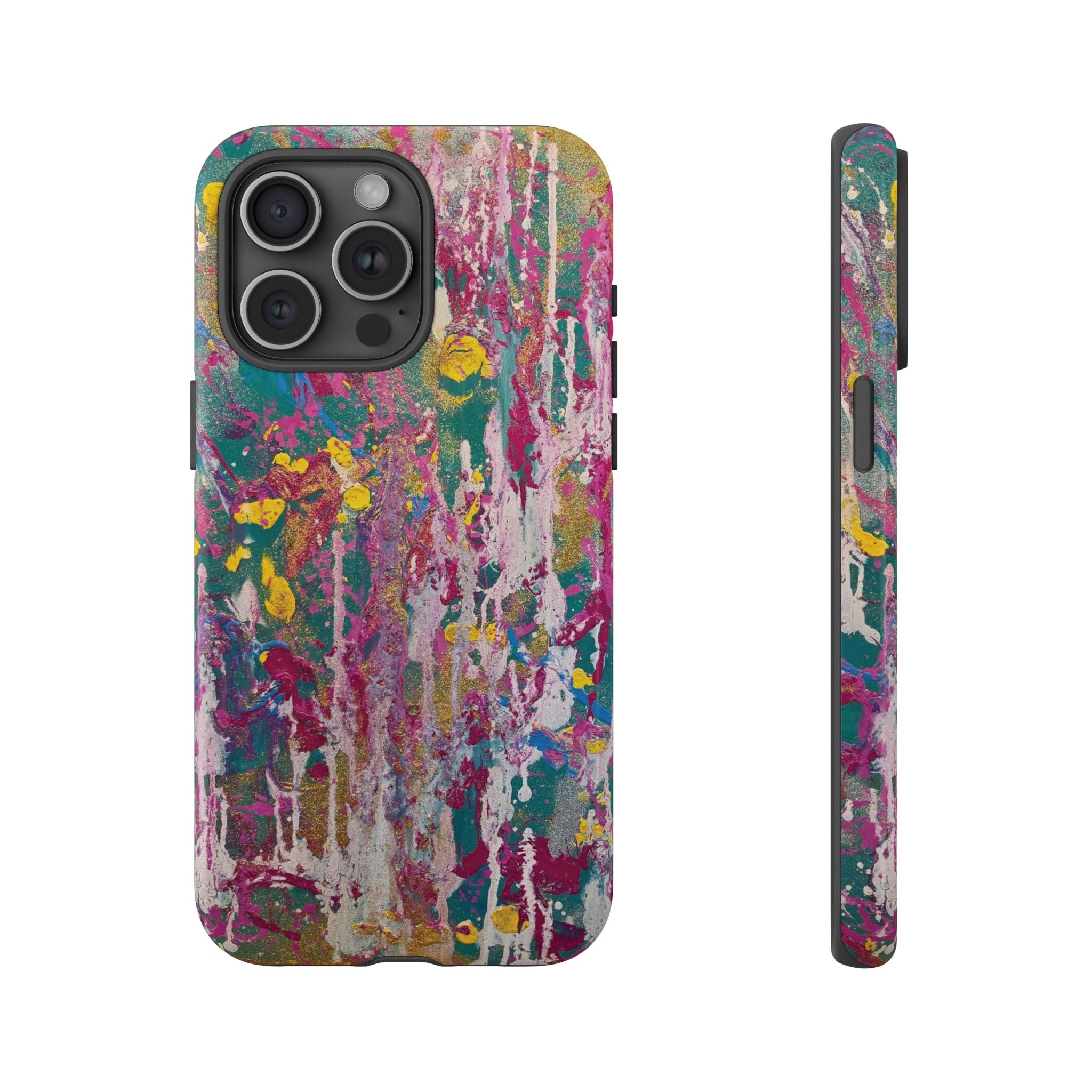 Contemporary Art Tough iPhone Case | Sunlight Through the Weeping Willows