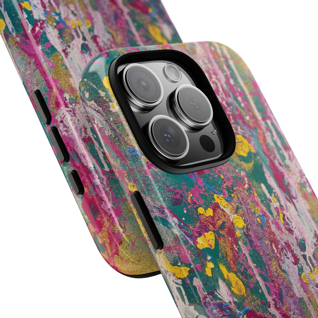 Contemporary Art Tough iPhone Case | Sunlight Through the Weeping Willows