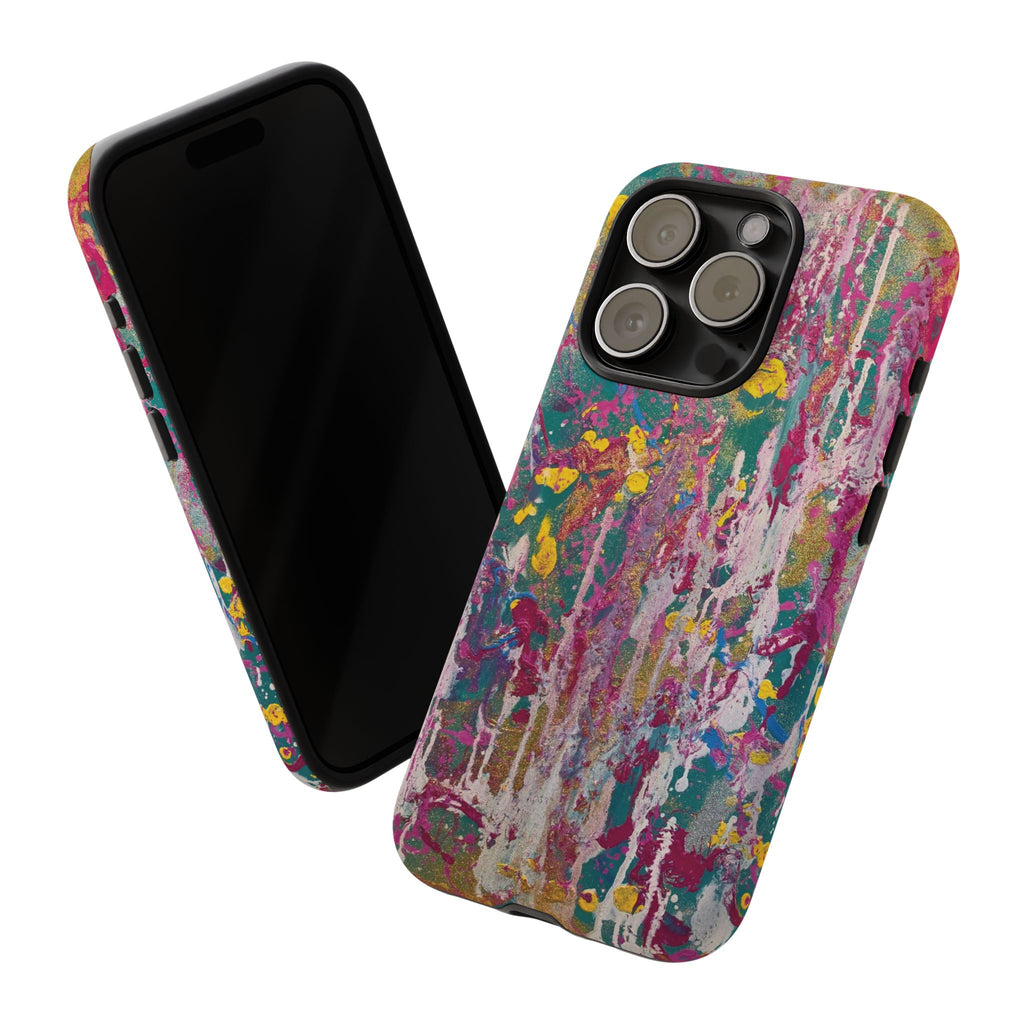Contemporary Art Tough iPhone Case | Sunlight Through the Weeping Willows